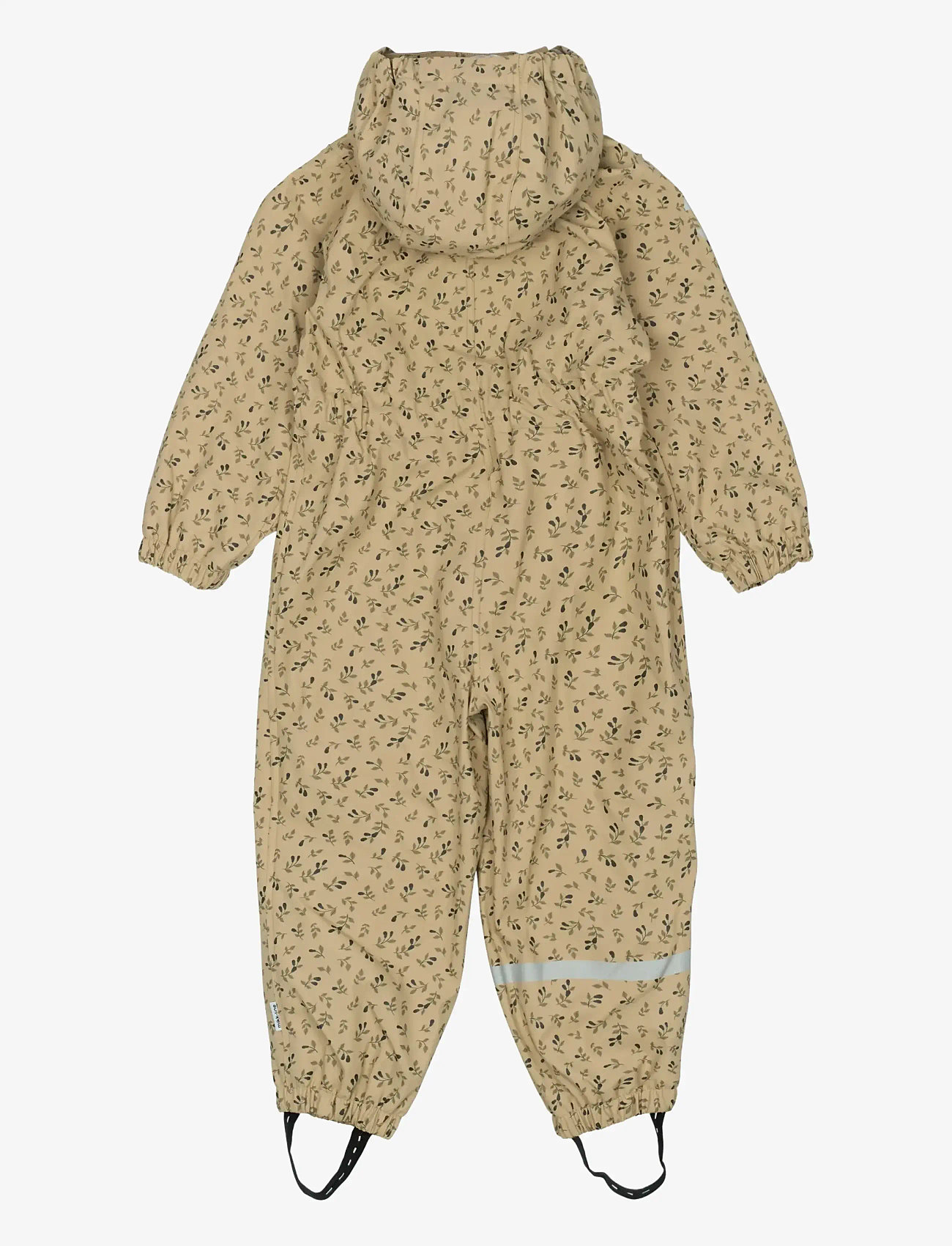 mikk-line - PU AOP Rain Suit with Fleece - jacken & mäntel - cornstalk - 1