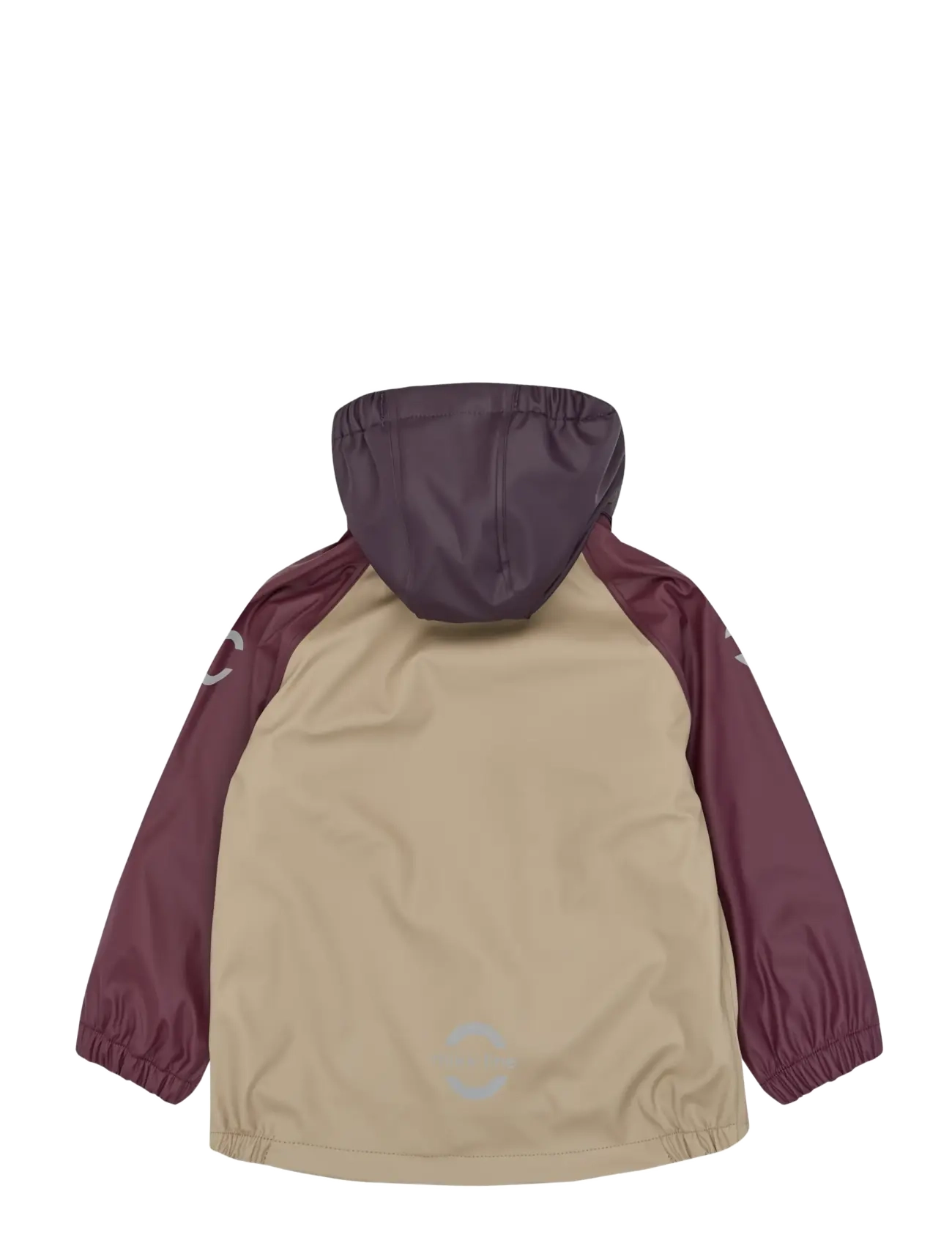 mikk-line - Pu Rain Set + Fleece/Susp. 104 - regnsæt - plum perfect - 2