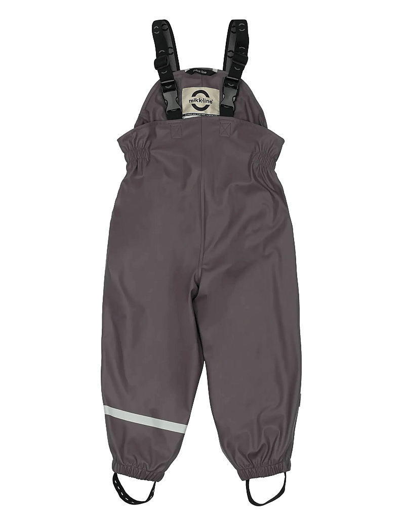 mikk-line - Pu Rain Set + Fleece/Susp. 104 - regensets - sparrow - 3