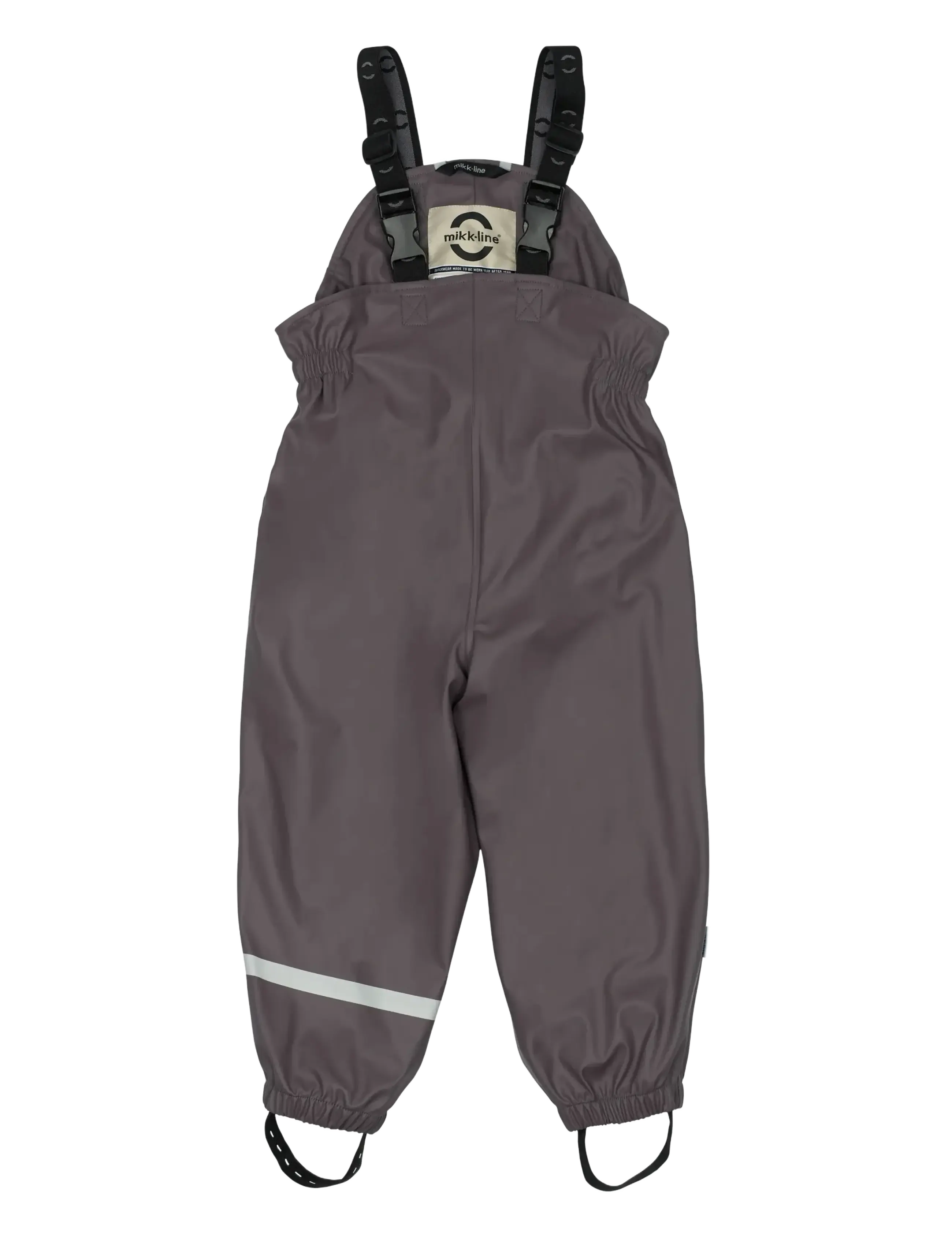 mikk-line - Pu Rain Set + Fleece/Susp. 104 - rain sets - sparrow - 3