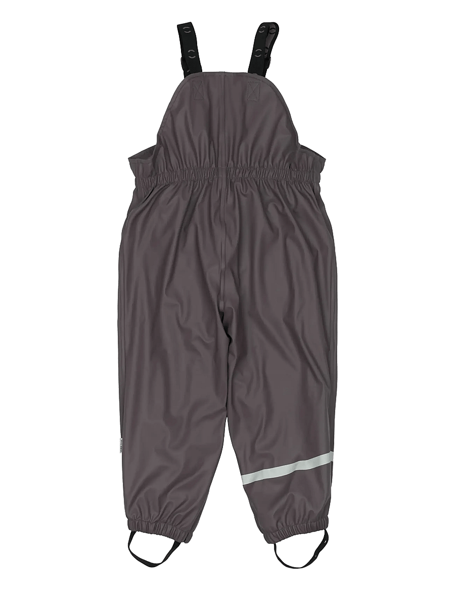 mikk-line - Pu Rain Set + Fleece/Susp. 104 - regnställ - sparrow - 4