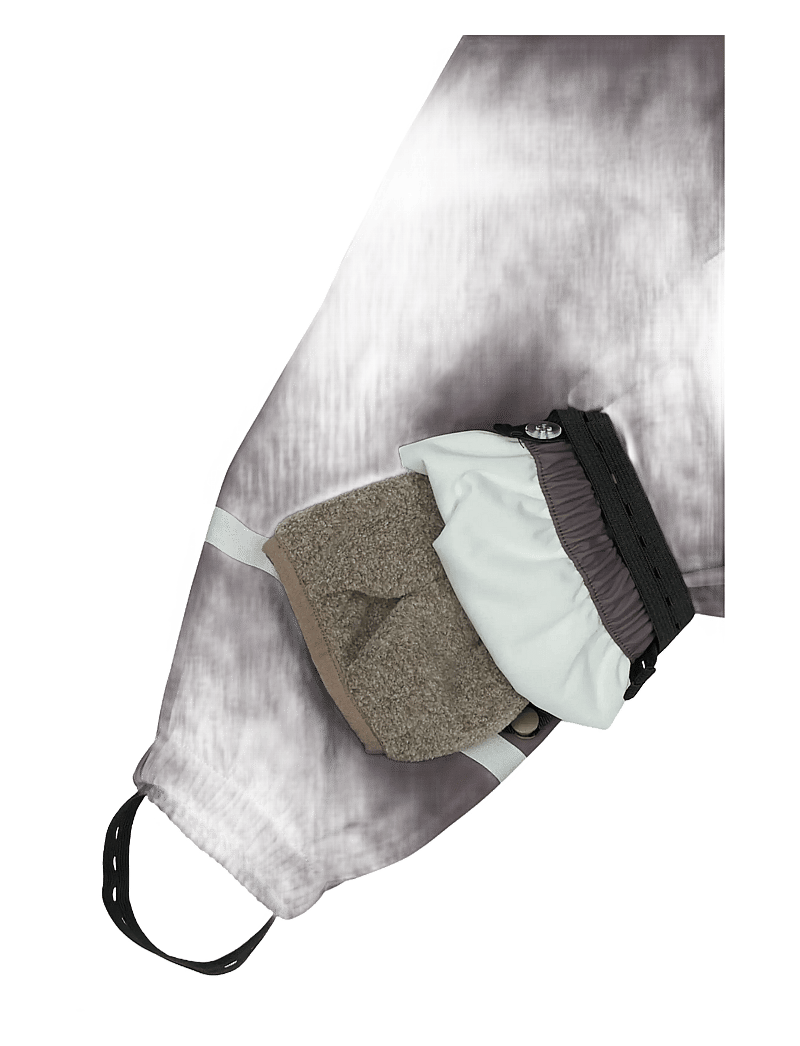 mikk-line - Pu Rain Set + Fleece/Susp. 104 - regensets - sparrow - 5