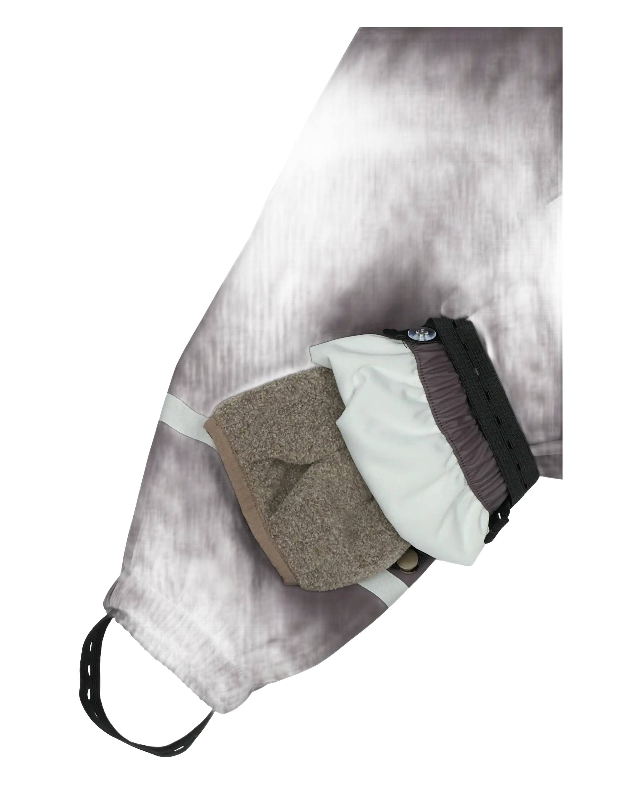 mikk-line - Pu Rain Set + Fleece/Susp. 104 - rain sets - sparrow - 5