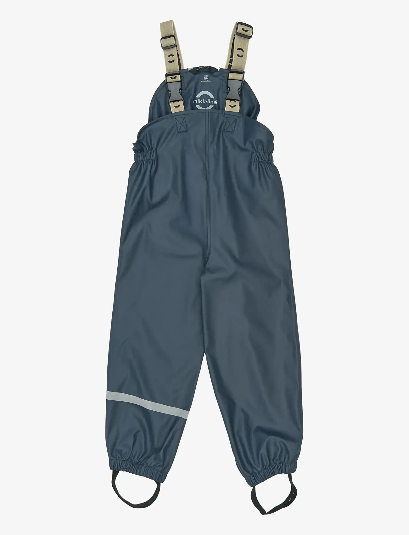 mikk-line - PU Rain Set AOP w. Susp/104 - regnställ - retro aop - 4