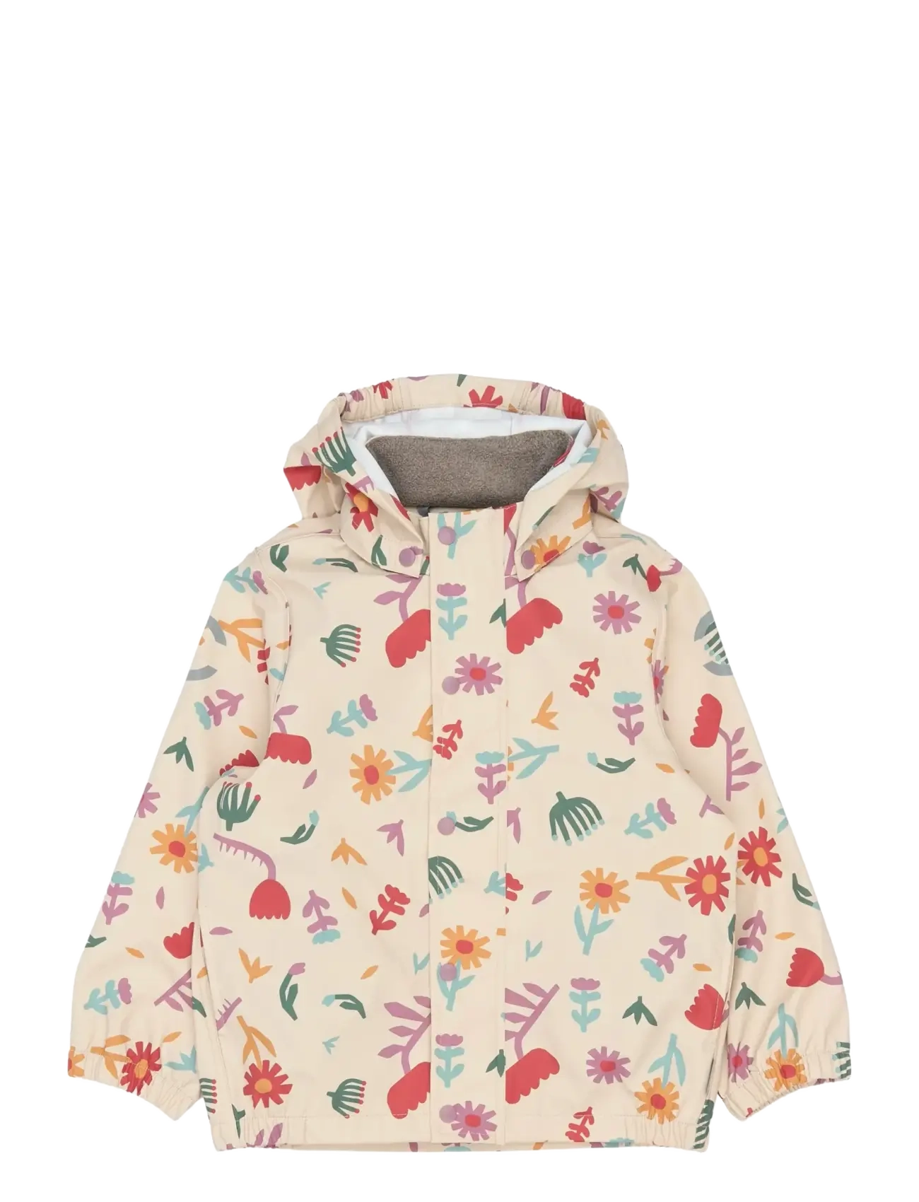 mikk-line - PU Rain Set AOP w. Susp/104 - regnsæt - retro flower aop - 2