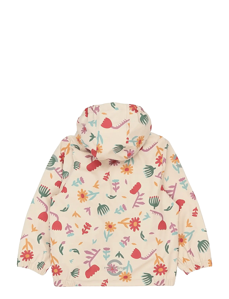 mikk-line - PU Rain Set AOP w. Susp/104 - regnsæt - retro flower aop - 3