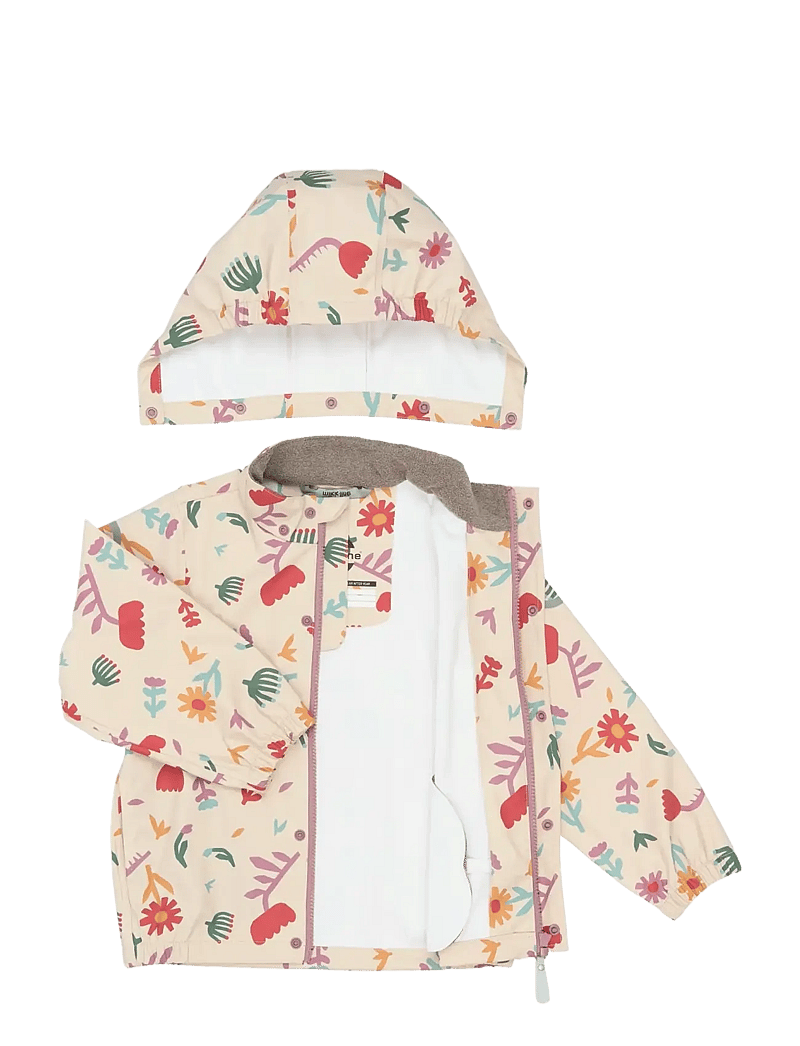 mikk-line - PU Rain Set AOP w. Susp/104 - regnsæt - retro flower aop - 4