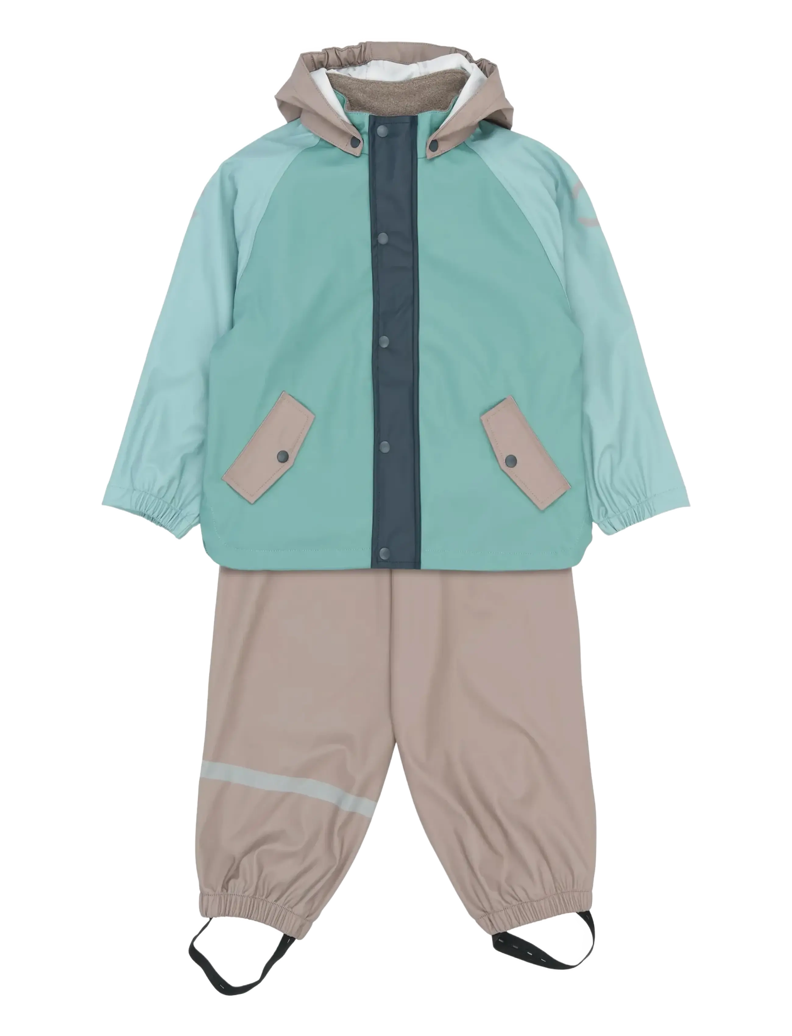 mikk-line PU Rain Set Block w Susp 104 - Õueriided - CINDER / multi