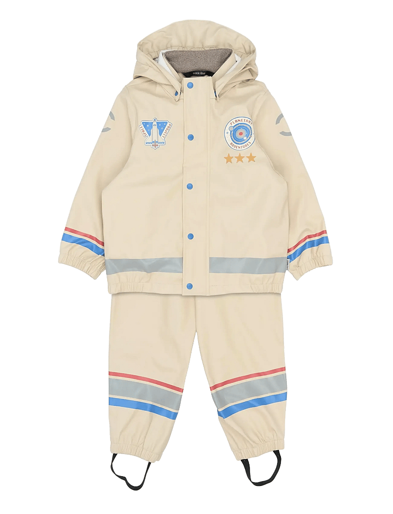 mikk-line - Rain Set Astronaut w/susp 104 - regnsæt - astronaut - 0