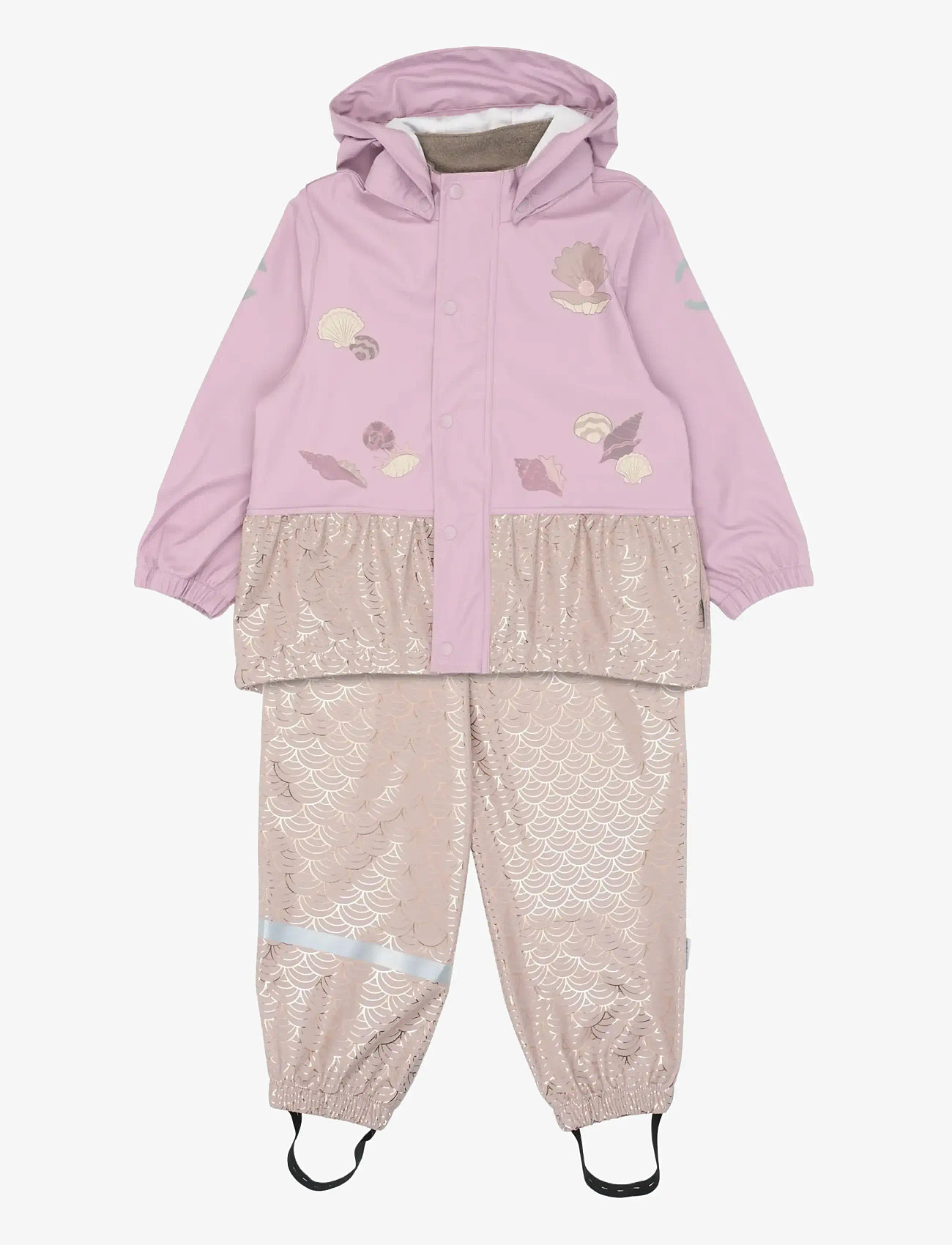 mikk-line - Rain Set Mermaid w. susp 104 - regnställ - mermaid - 0