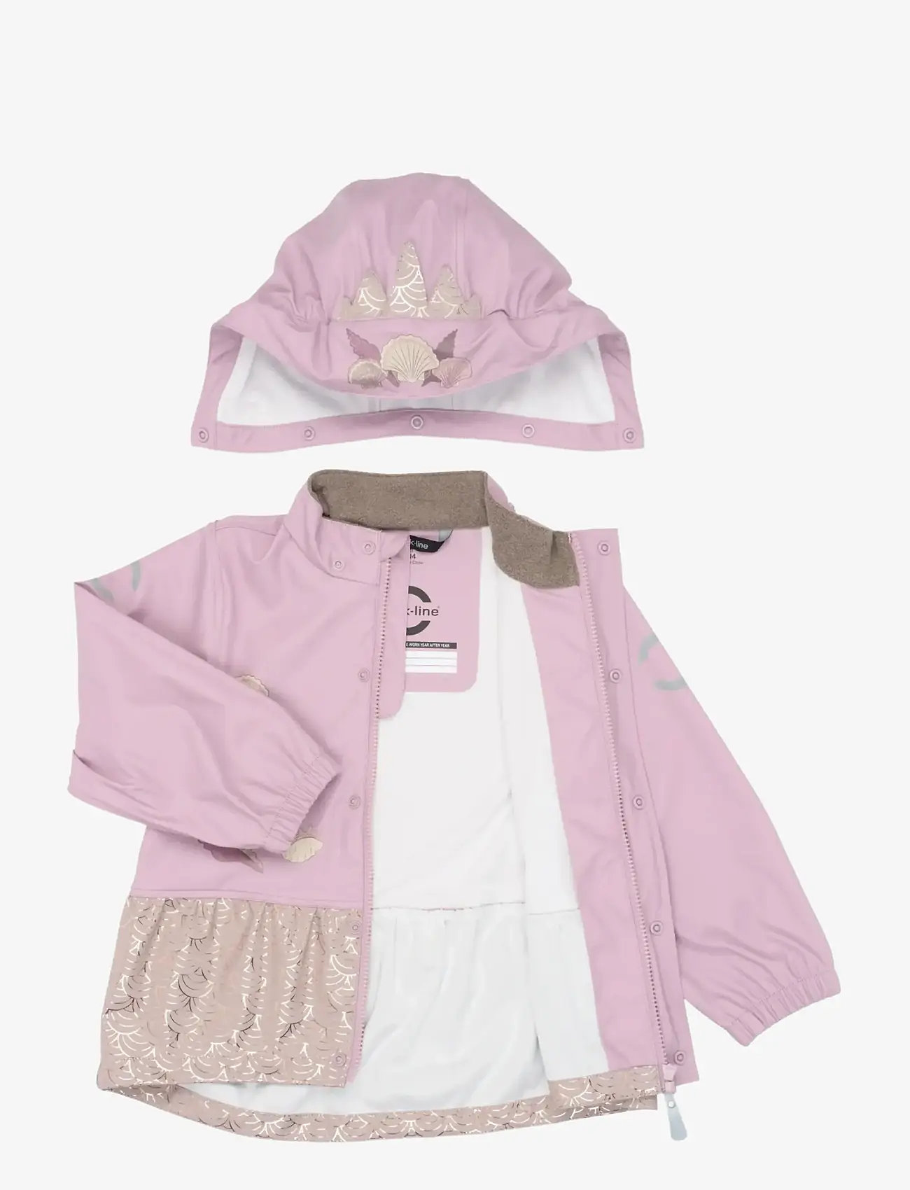 mikk-line - Rain Set Mermaid w. susp 104 - regnställ - mermaid - 3