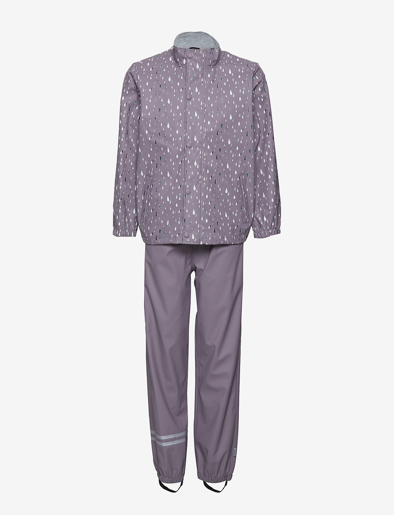 Mikk-Line - PU RAIN set - AOP - dusty quail - 2