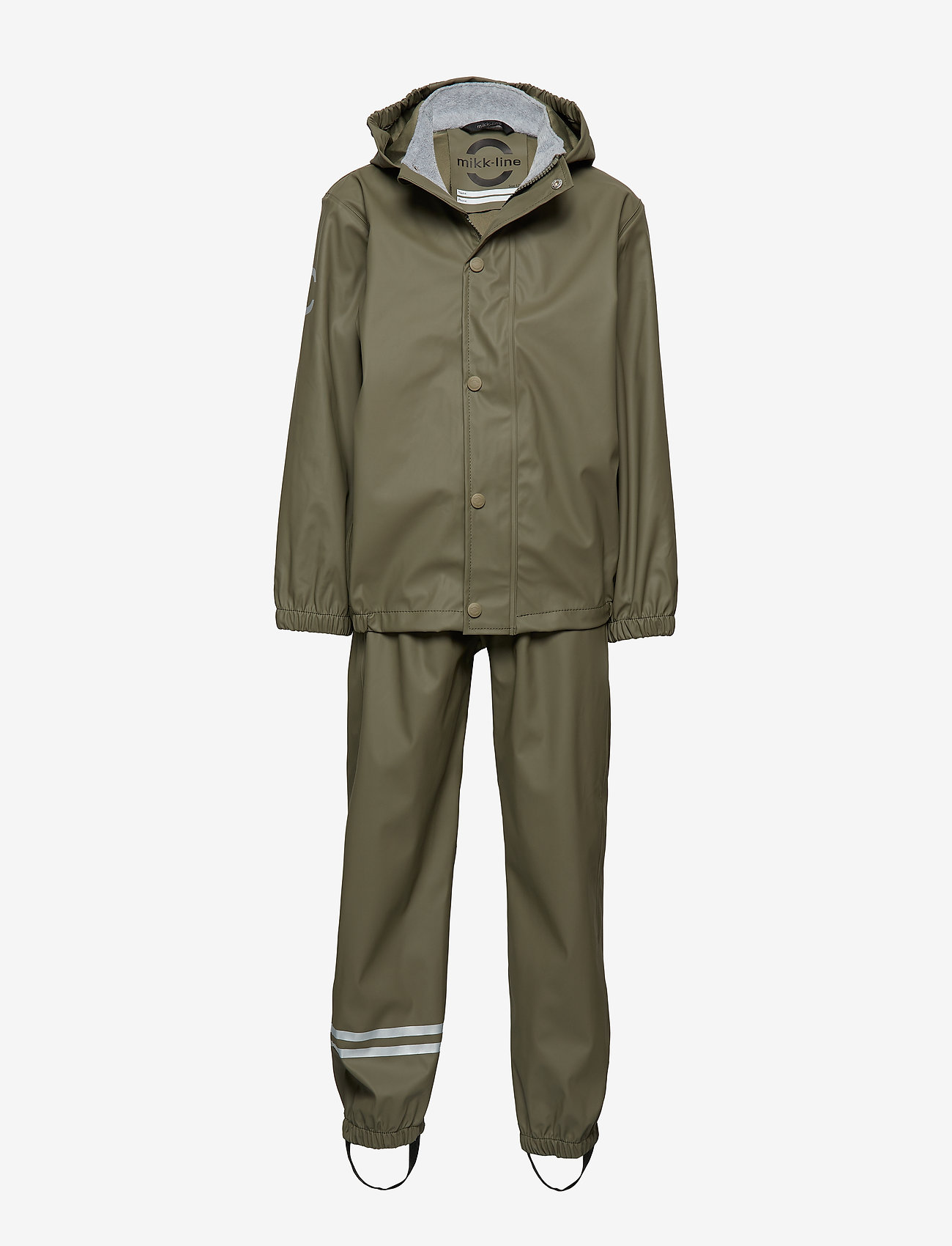mikk-line - PU RAIN set - 364 dusty olive - 0