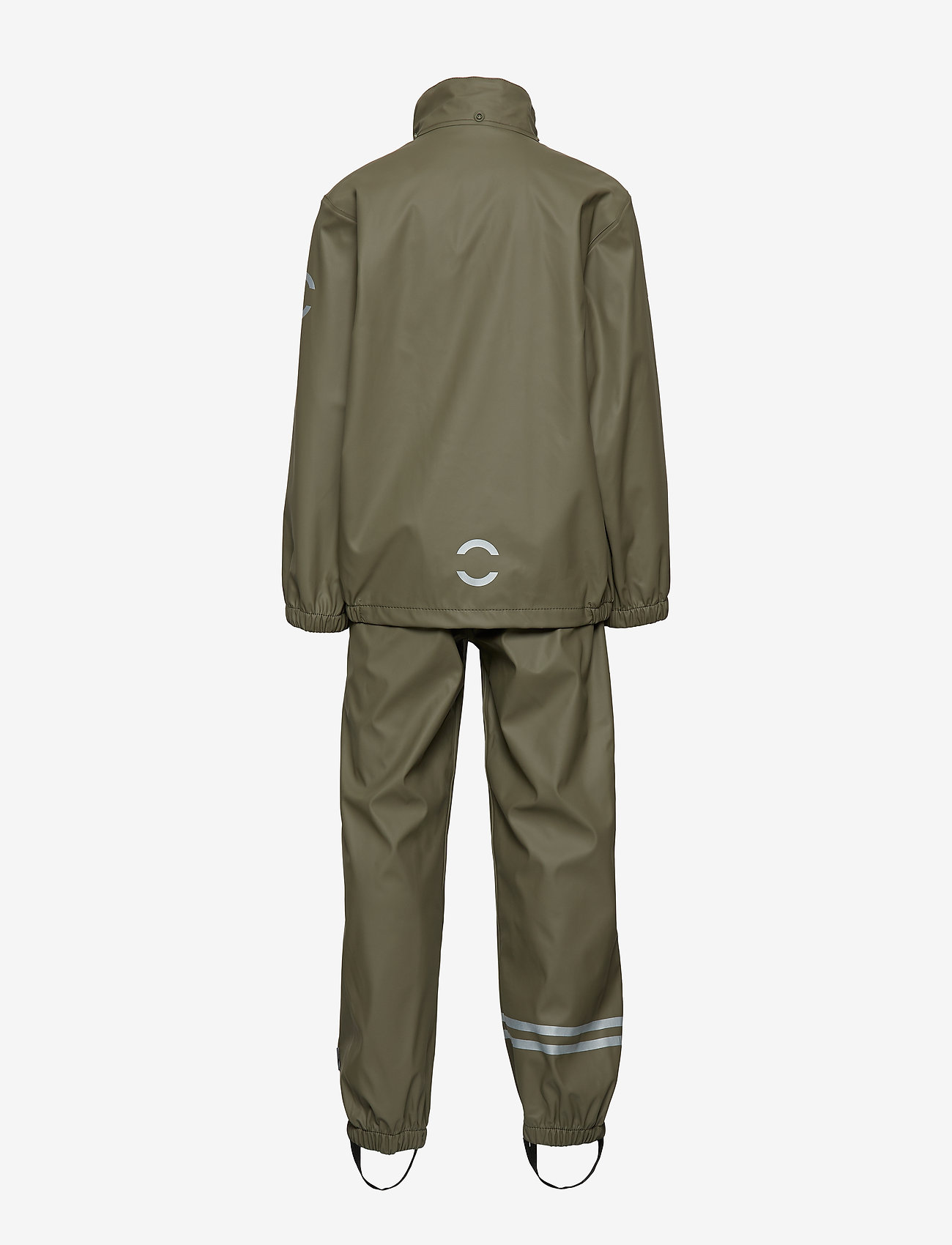 Mikk-Line - PU RAIN Set w. Susp/98 - 364 dusty olive - 4