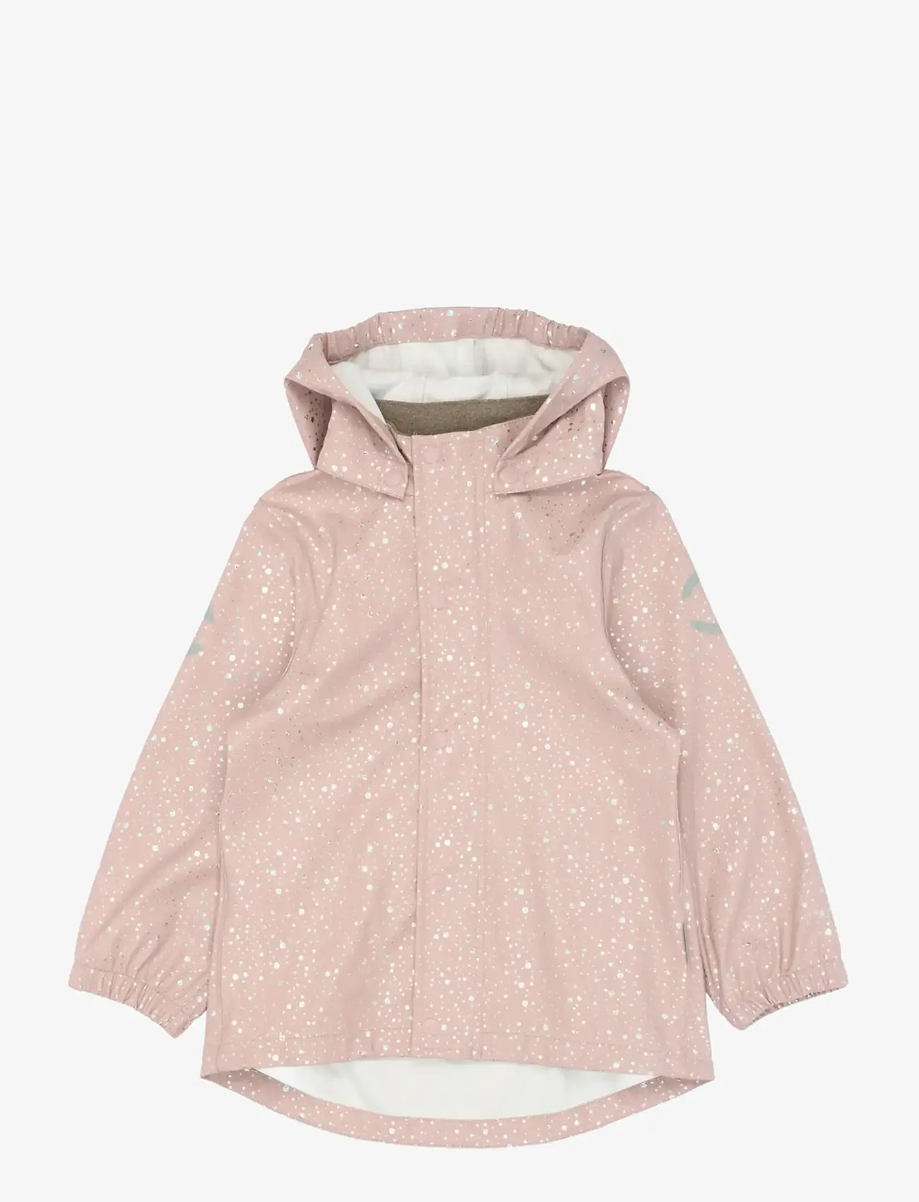 mikk-line - PU Glitter Rain Set w. Susp/104 - vihmakomplektid - adobe rose - 2