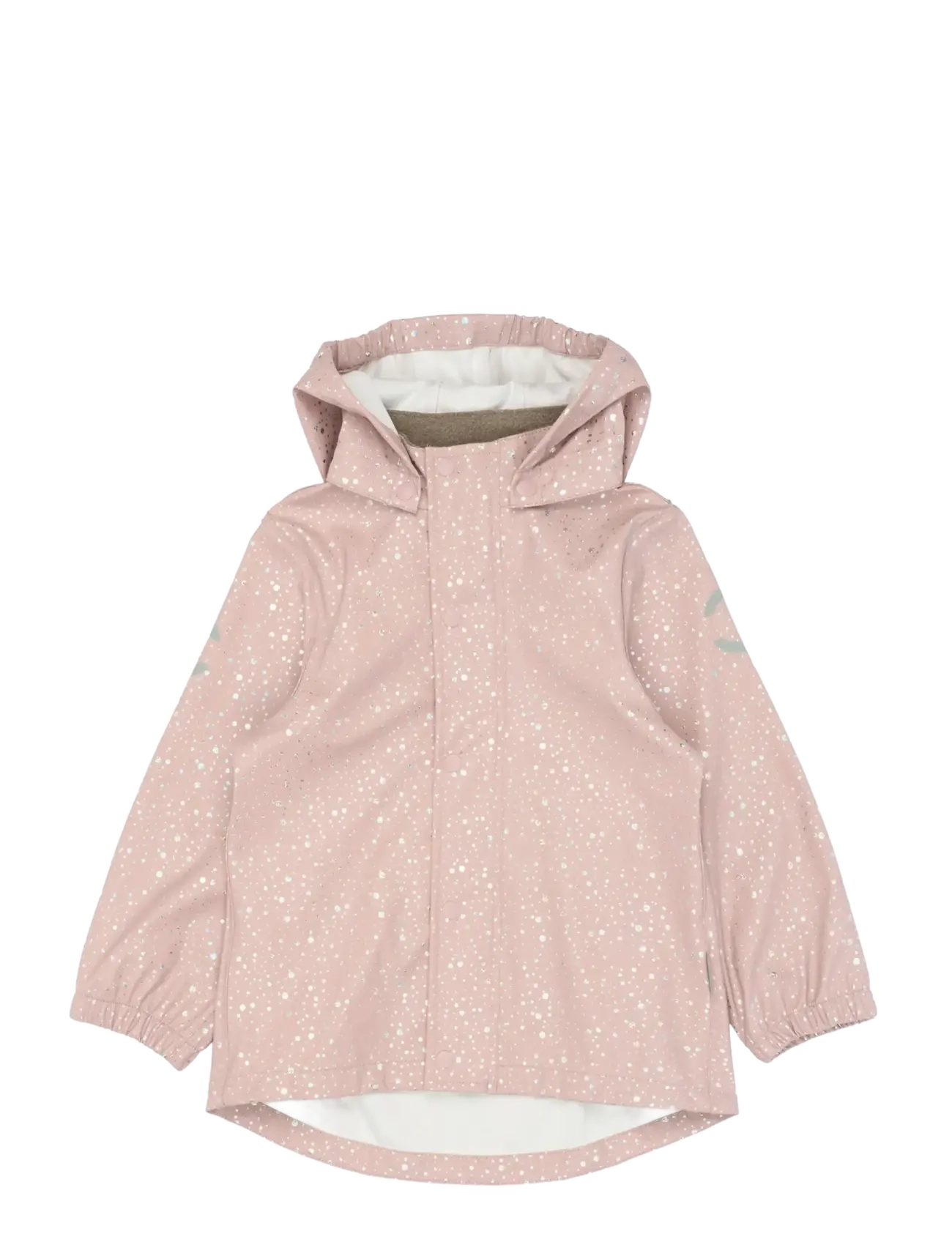 mikk-line - PU Glitter Rain Set w. Susp/104 - regensets - adobe rose - 2