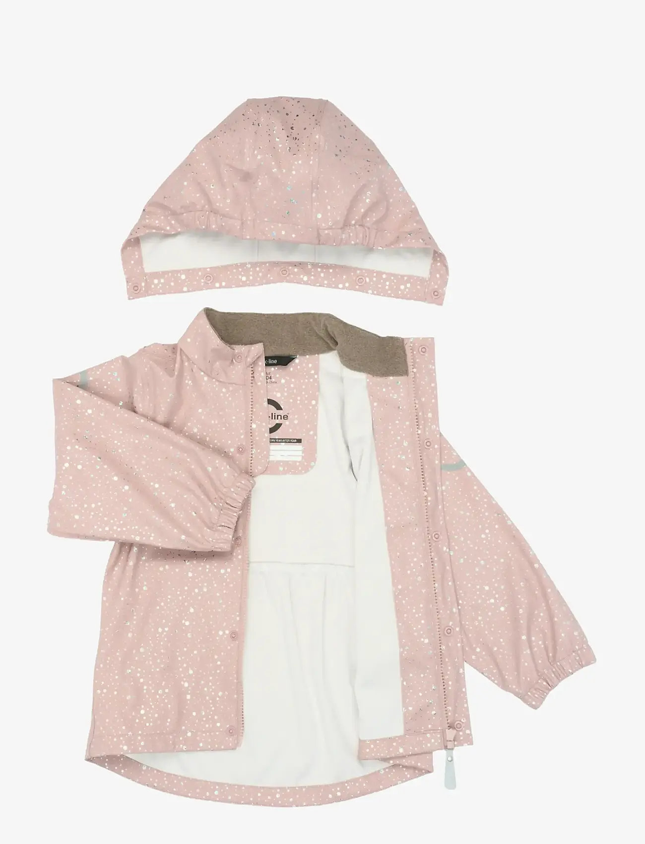 mikk-line - PU Glitter Rain Set w. Susp/104 - vihmakomplektid - adobe rose - 4