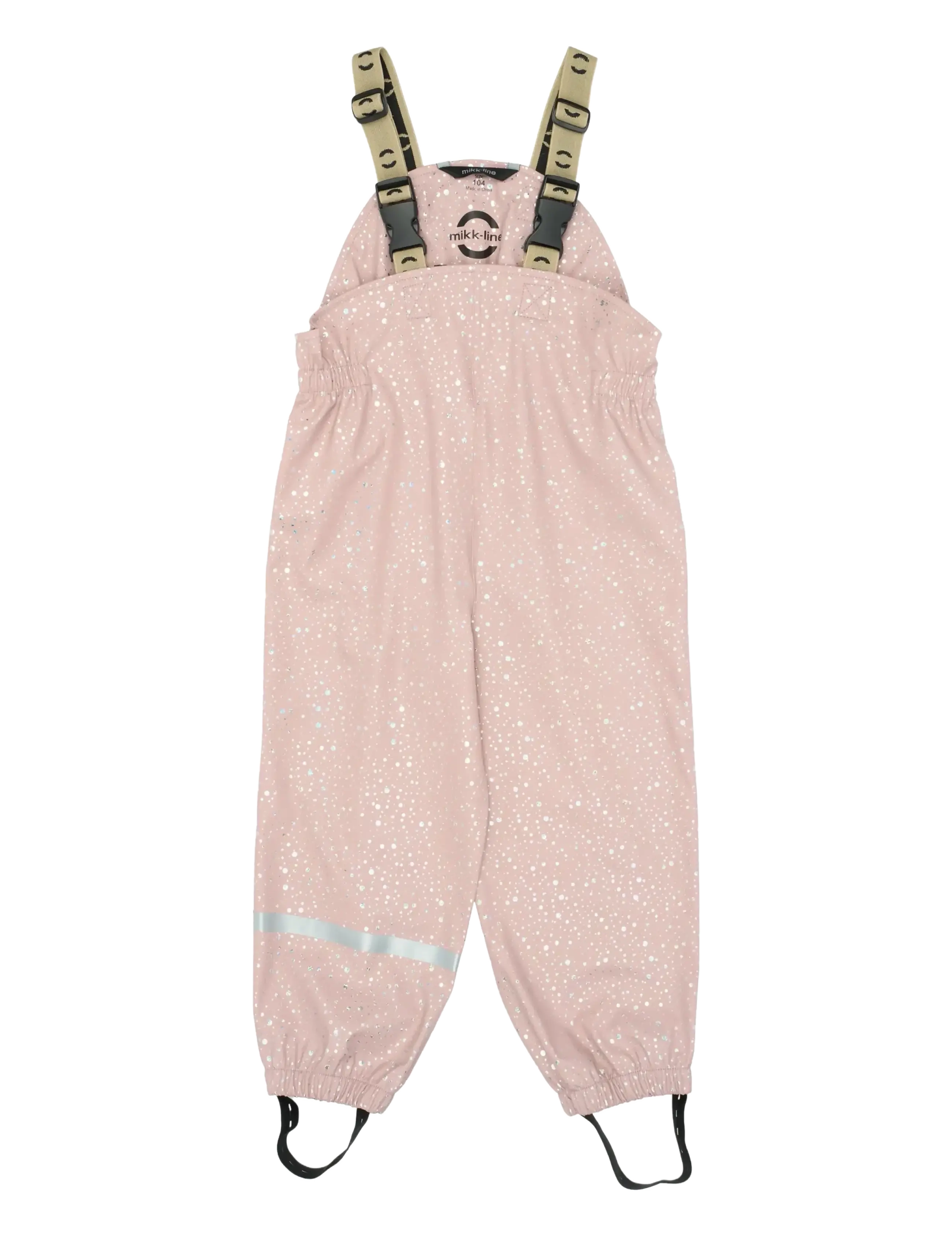 mikk-line - PU Glitter Rain Set w. Susp/104 - sadeasut - adobe rose - 5