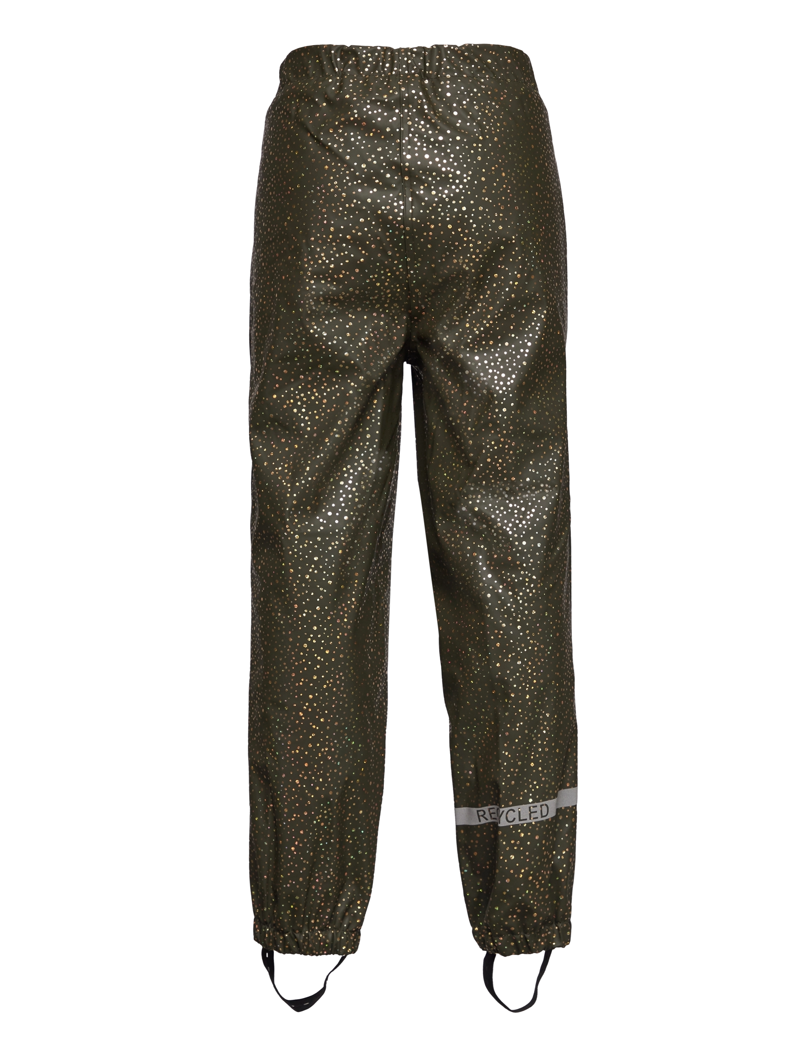 mikk-line - PU Glitter Rain Set Rec w. Susp/104 - forest green - 4