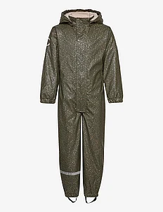 PU Glitter Rain suit Teddy Recycled, mikk-line