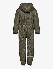 mikk-line - PU Glitter Rain suit Teddy Recycled - regndragter - forest green - 1