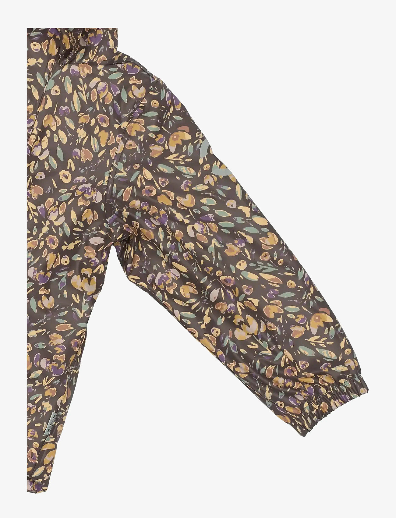 mikk-line - PU AOP Rain Set Teddy w. Susp104 - regenkleding met voering - raisin - 5