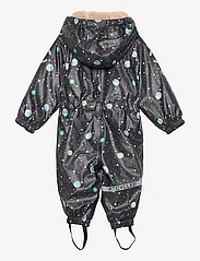 mikk-line - PU AOP Rain Suit Teddy Rec - rainwear coveralls - dark navy - 1
