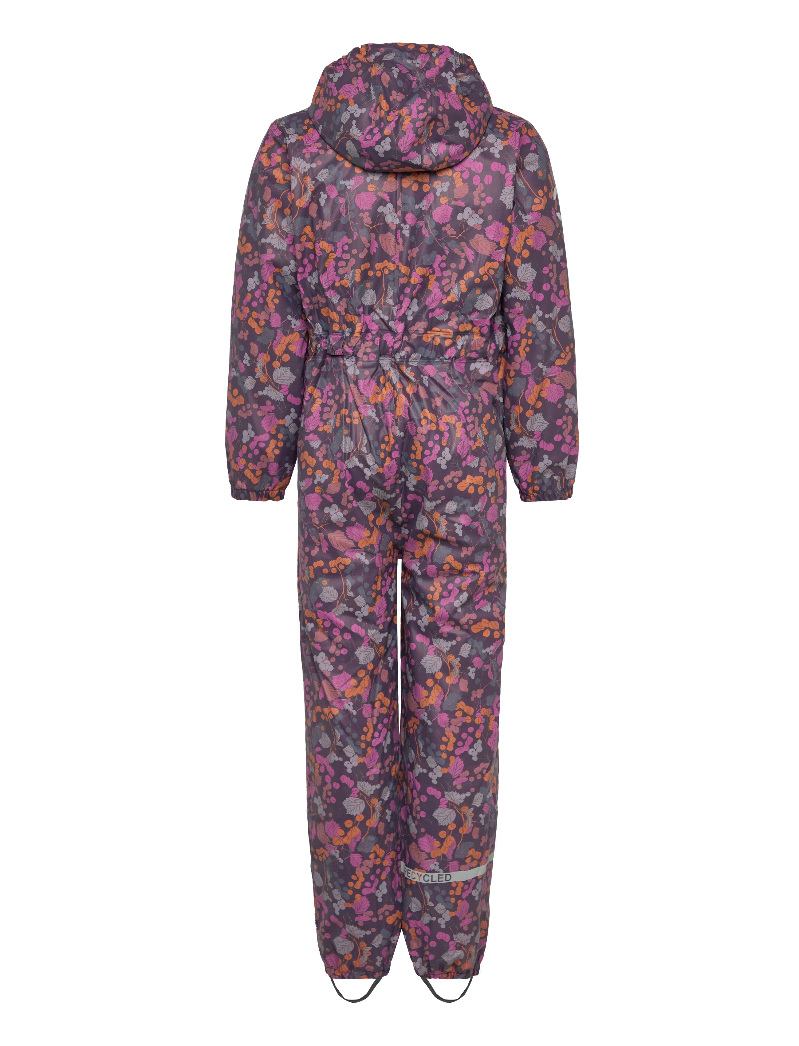 mikk-line - PU AOP Rain Suit Teddy Rec - overtøj - nightshade - 1