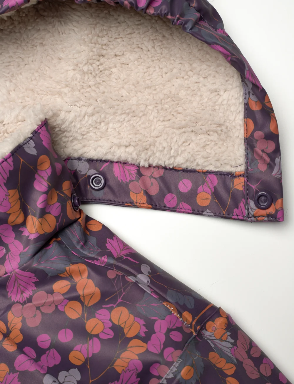 mikk-line - PU AOP Rain Suit Teddy Rec - regenschutzanzüge - nightshade - 3