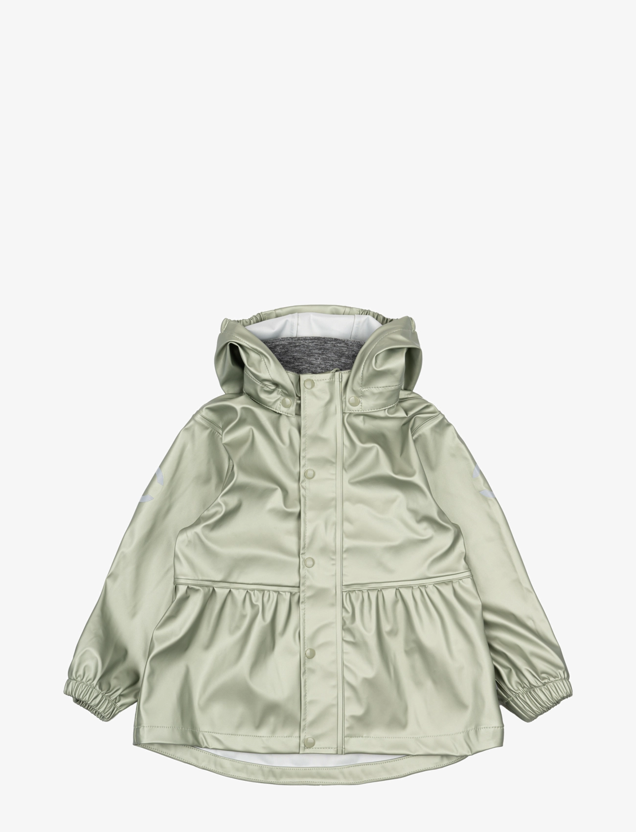 mikk-line - PU Metallic Rain w. susp/104 - regnsæt - green bay - 5