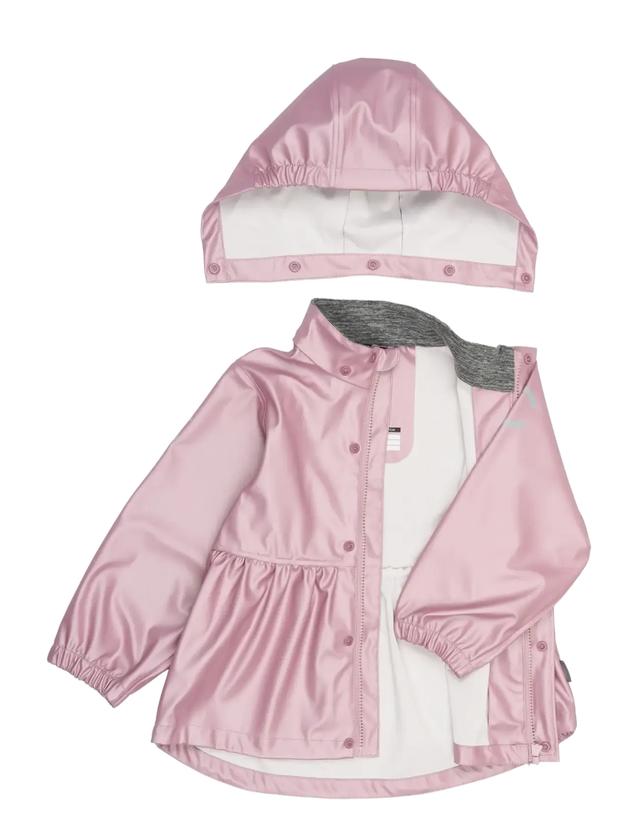 mikk-line - PU Metallic Rain w. susp/104 - vihmakomplektid - mauve shadows - 3