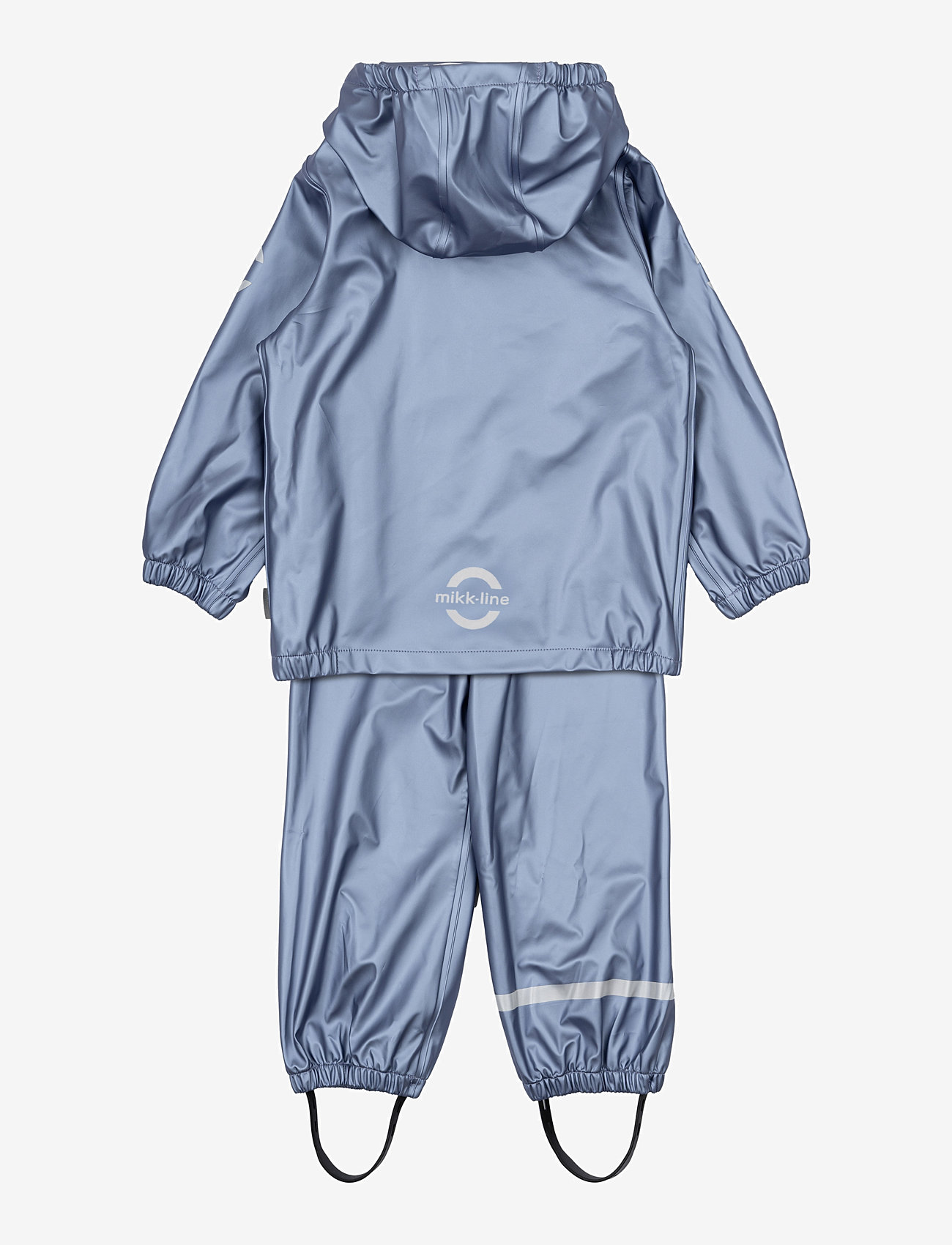 mikk-line - PU Metallic Rain - vintage indigo - 2