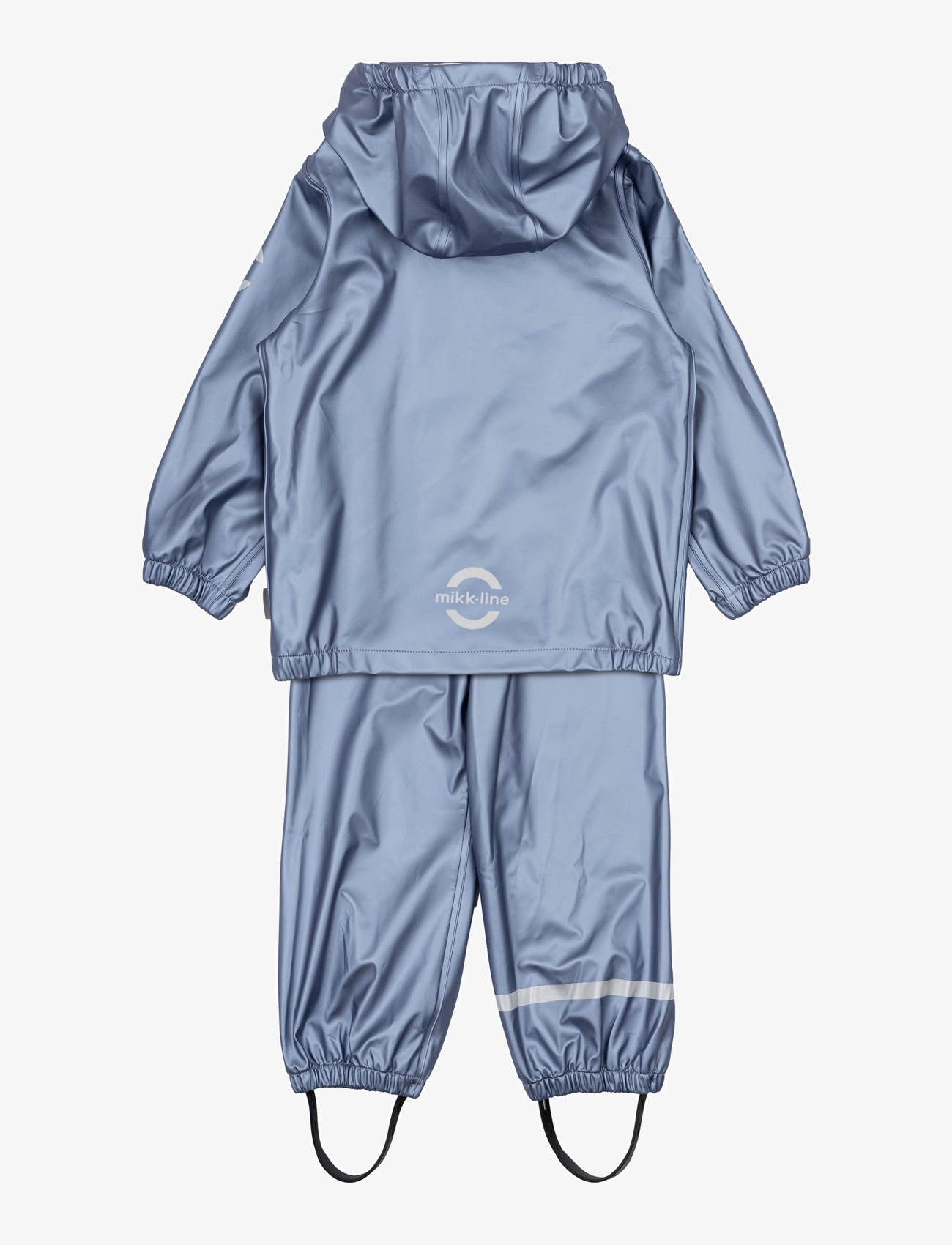 mikk-line - PU Metallic Rain - vintage indigo - 2