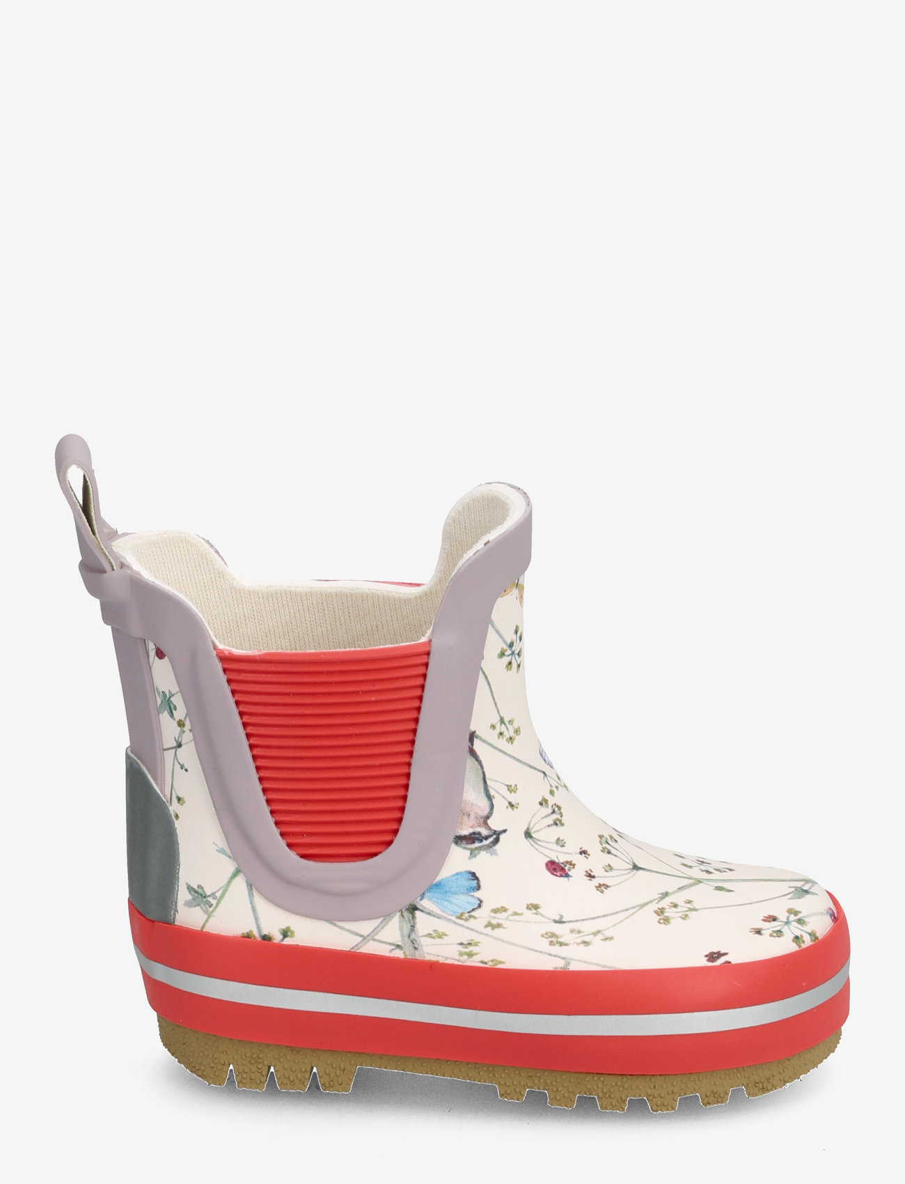 mikk-line - Short Wellies - AOP - off-white - 2