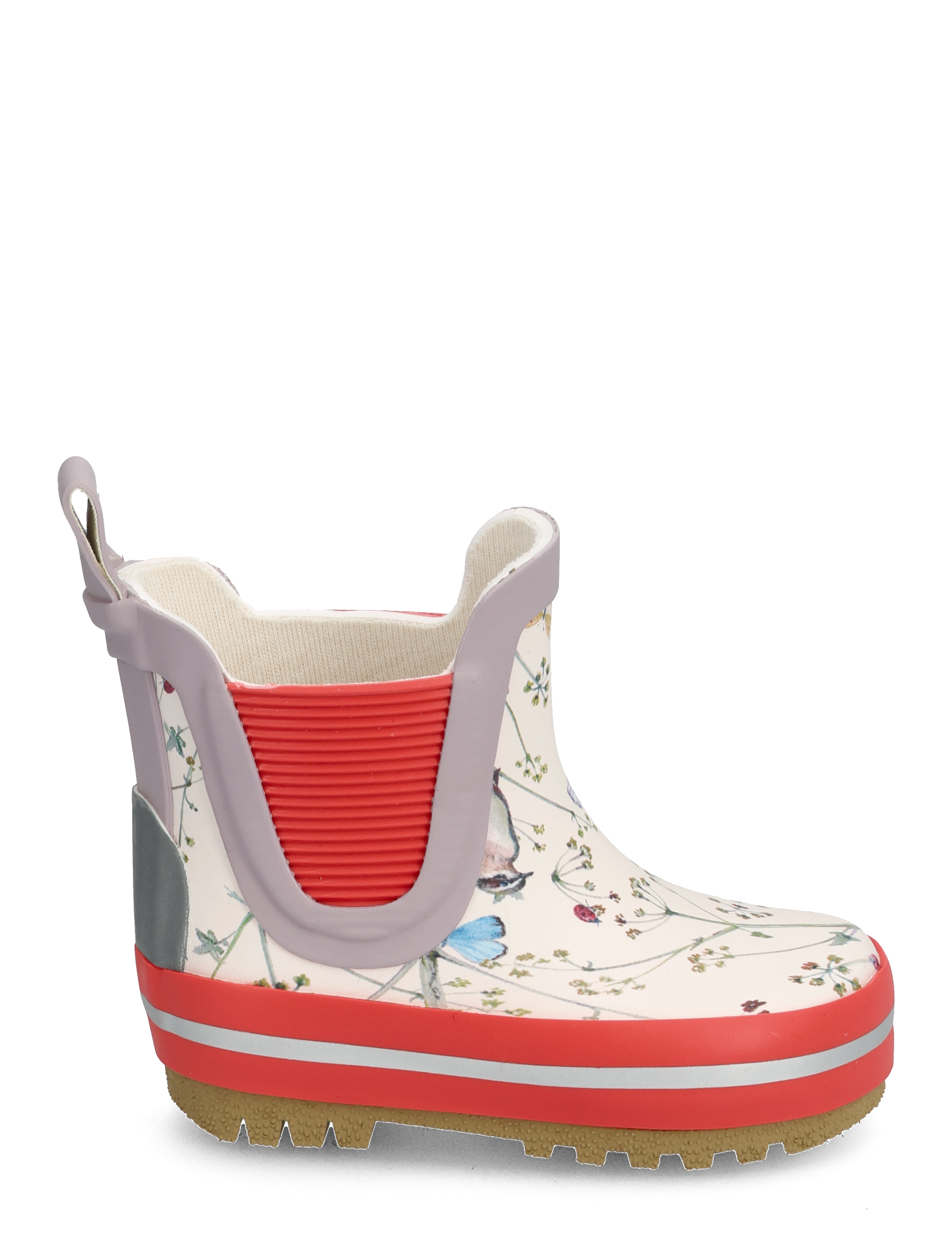 mikk-line - Short Wellies - AOP - off-white - 2