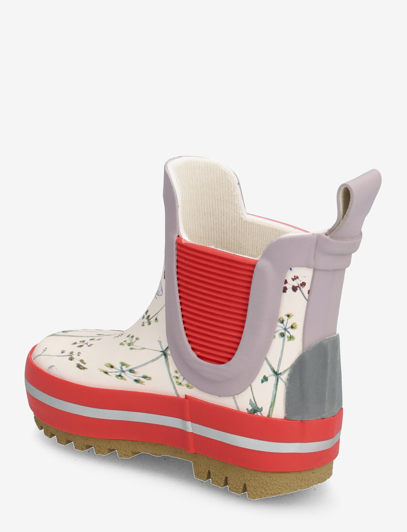 mikk-line - Short Wellies - AOP - off-white - 3