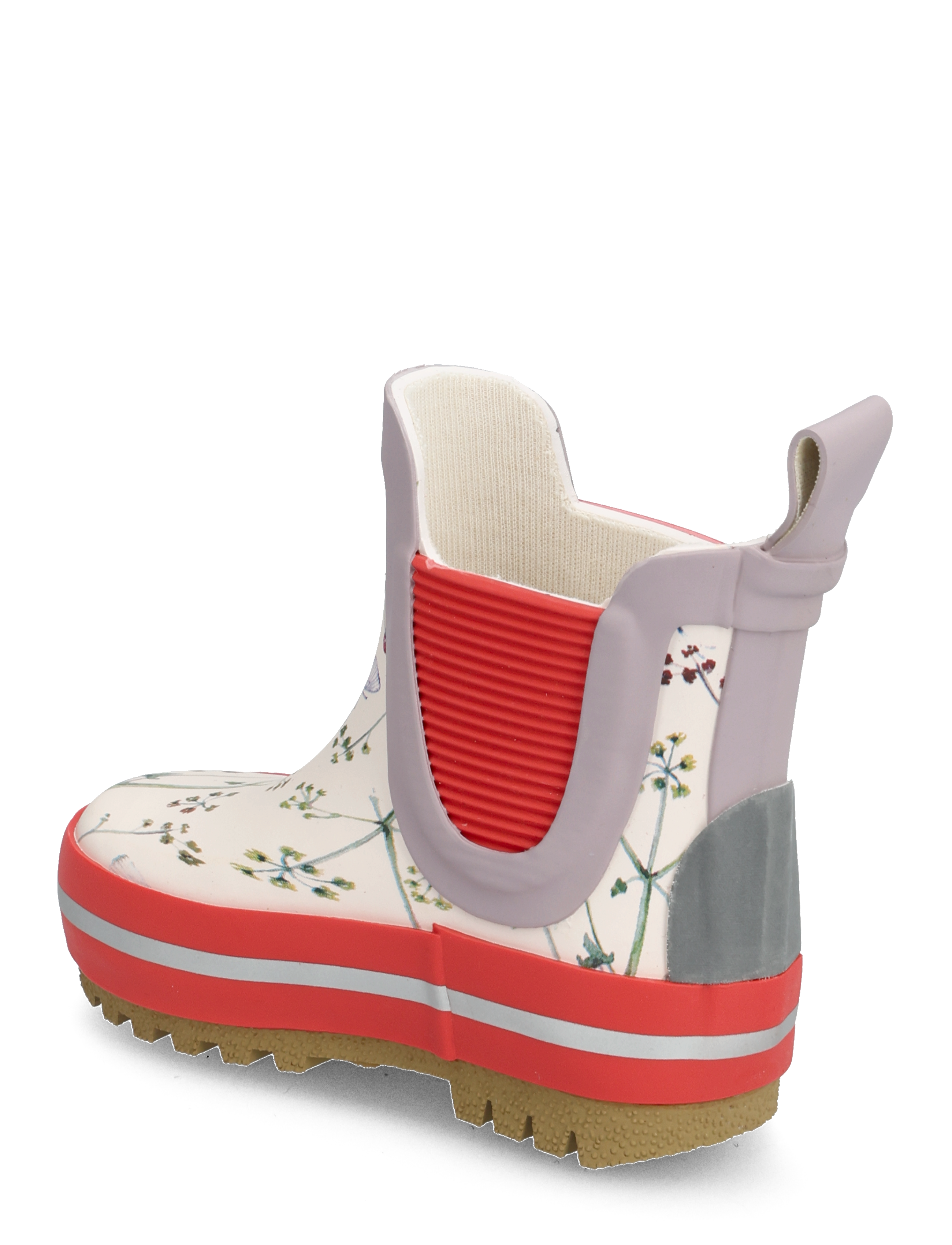 mikk-line - Short Wellies - AOP - off-white - 3