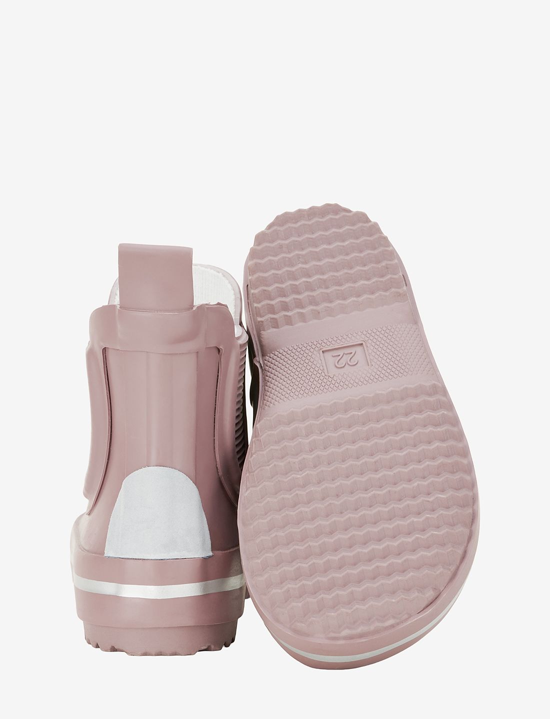 mikk-line - Wellies Short - ungefütterte gummistiefel - adobe rose - 1