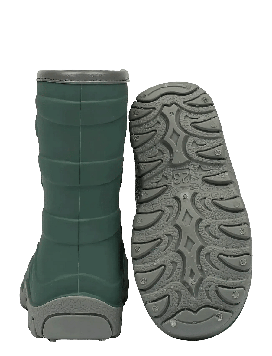 mikk-line - Thermal Boot - gummistøvler med for - balsam green - 2