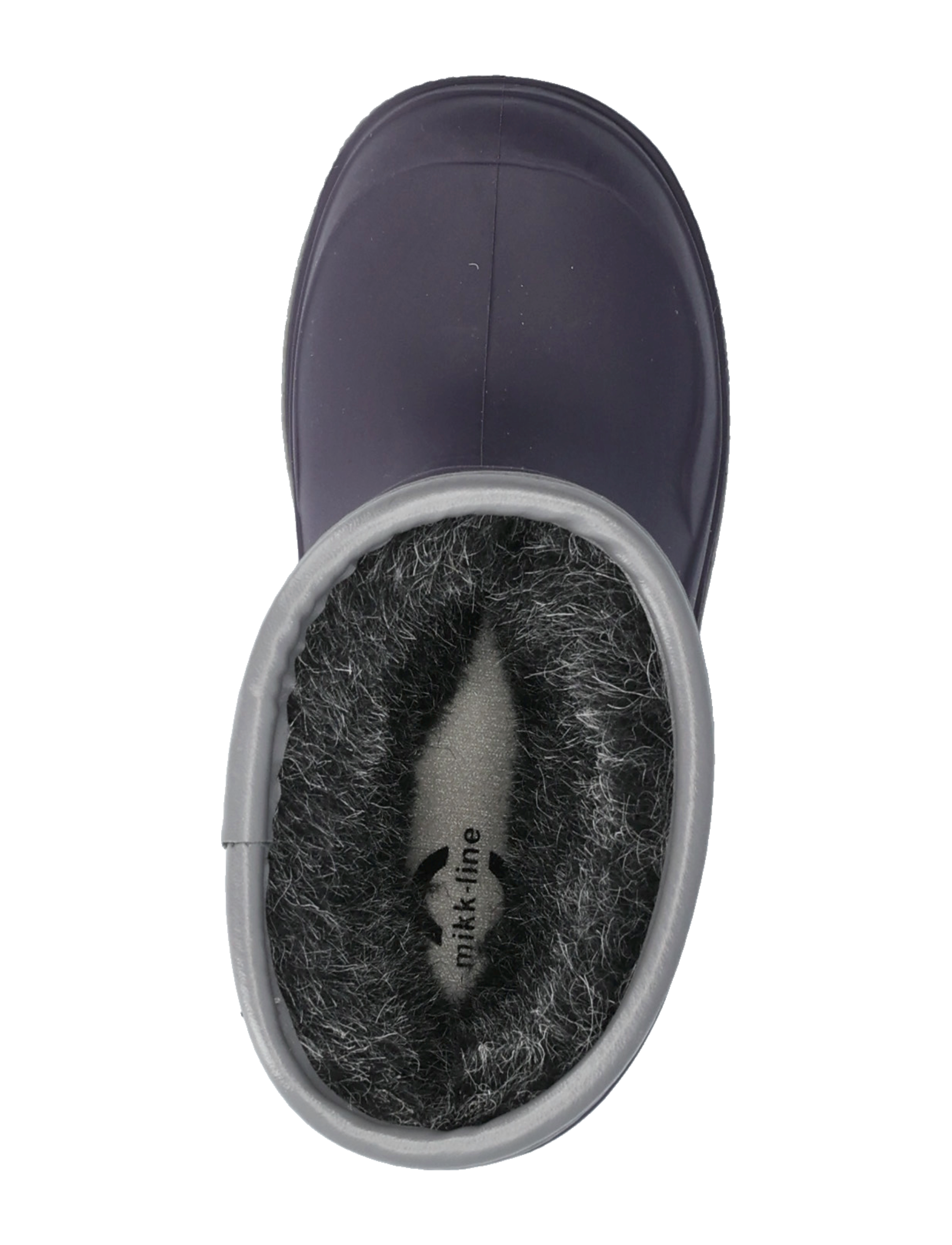 mikk-line - Thermal Boot - gummistøvler med for - nightshade - 3