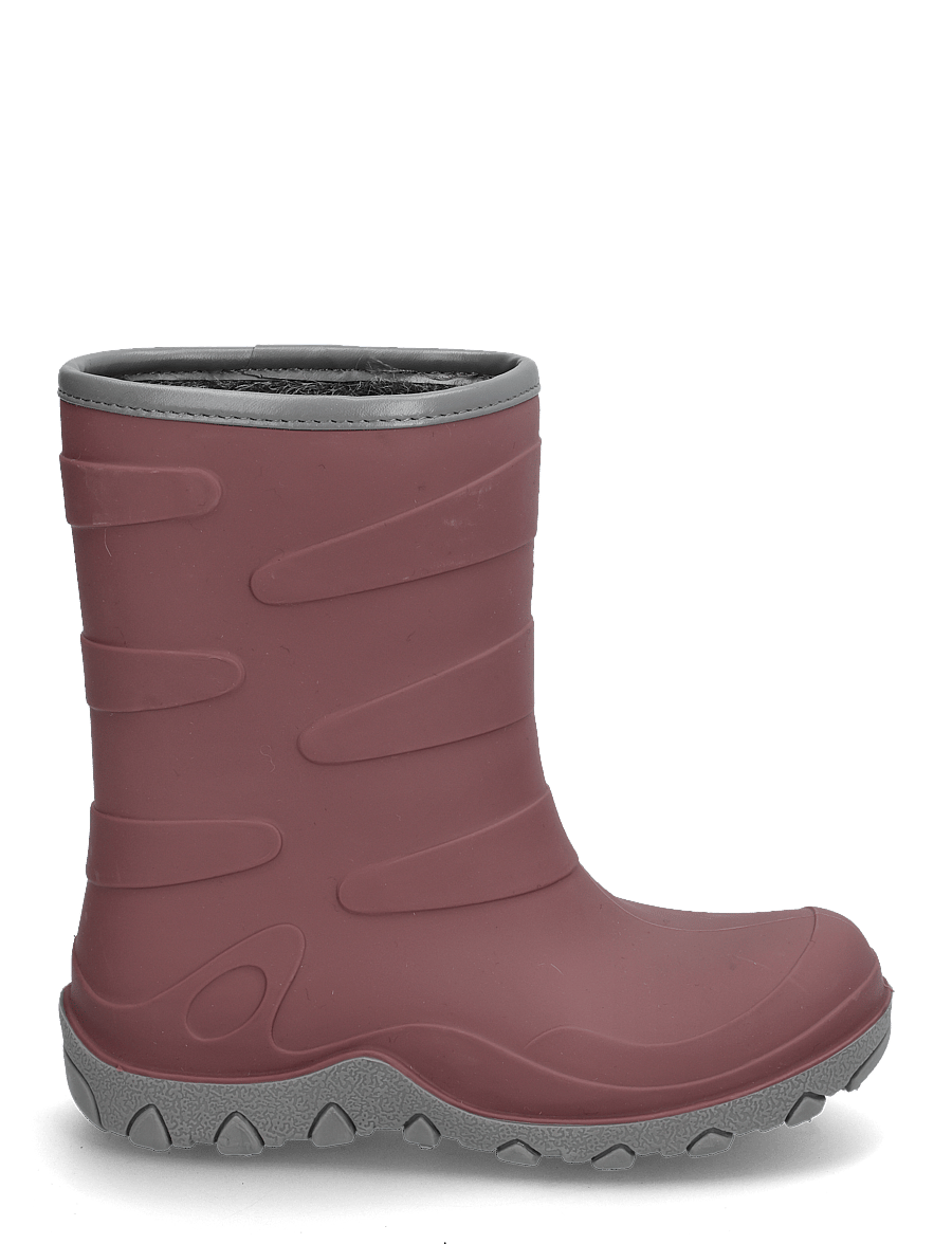 mikk-line - Thermal Boot - gummistøvler med for - rose brown - 1