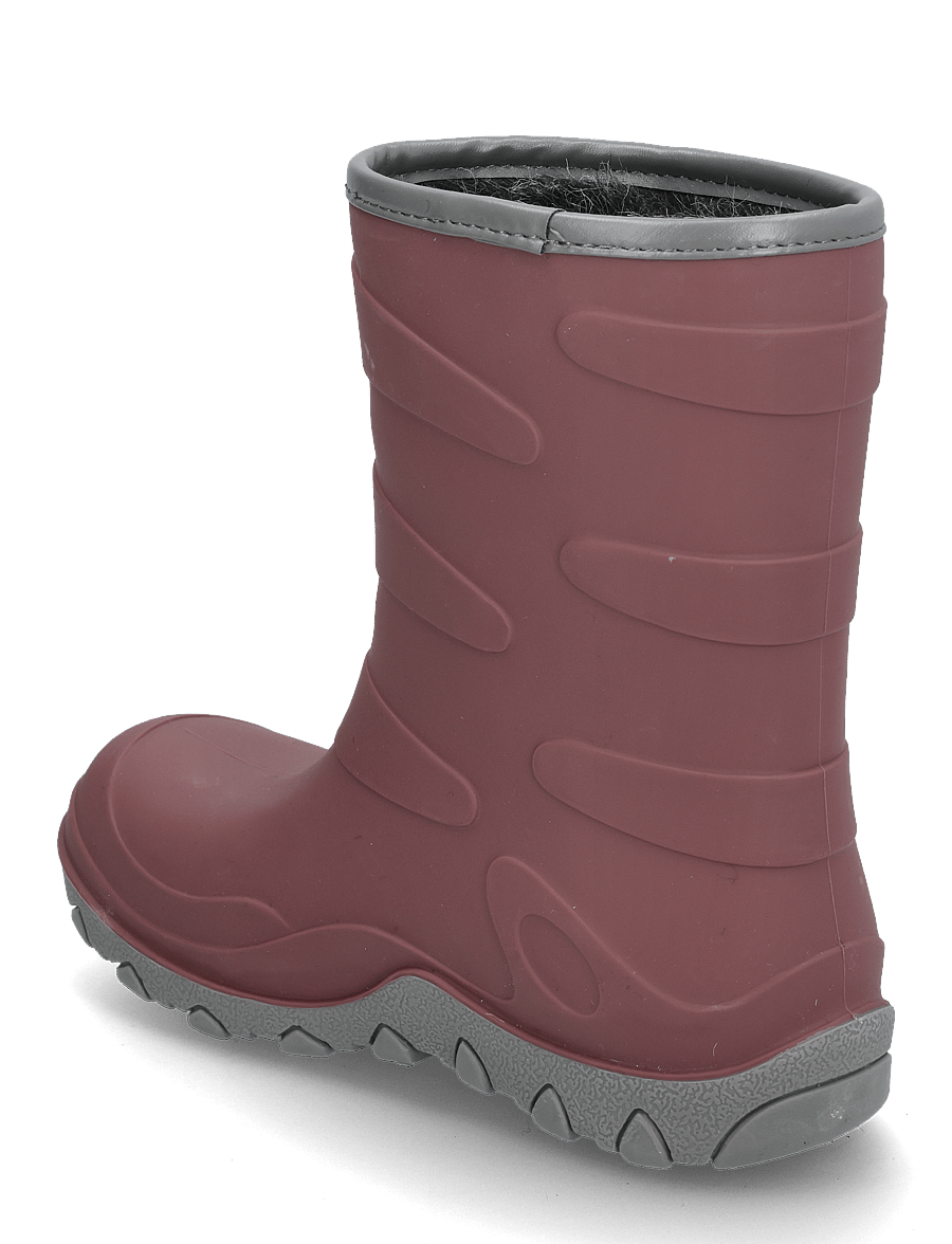 mikk-line - Thermal Boot - gummistøvler med for - rose brown - 2