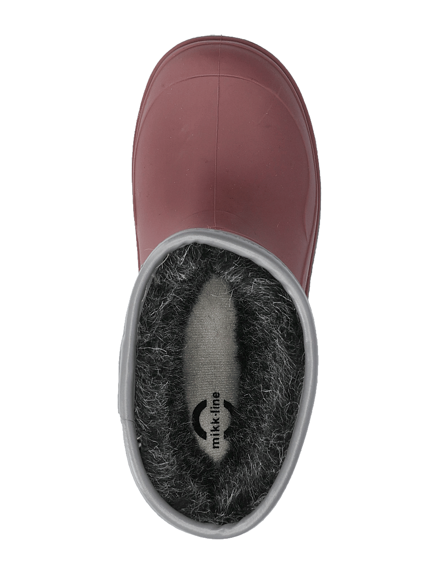 mikk-line - Thermal Boot - gummistøvler med for - rose brown - 3