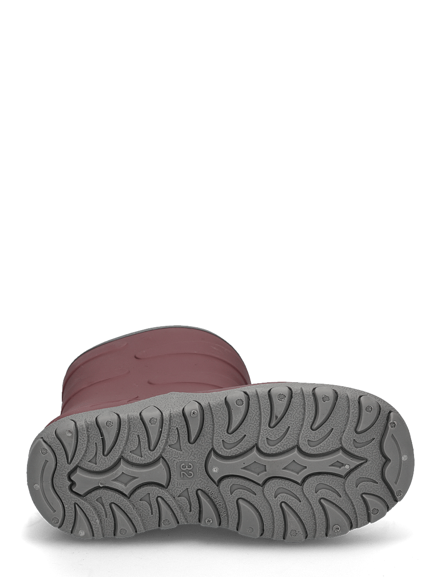 mikk-line - Thermal Boot - gummistøvler med for - rose brown - 4