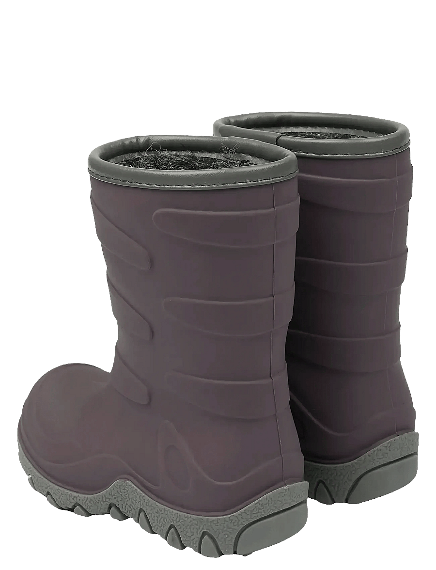 mikk-line - Thermal Boot - gummistøvler med for - sparrow - 3