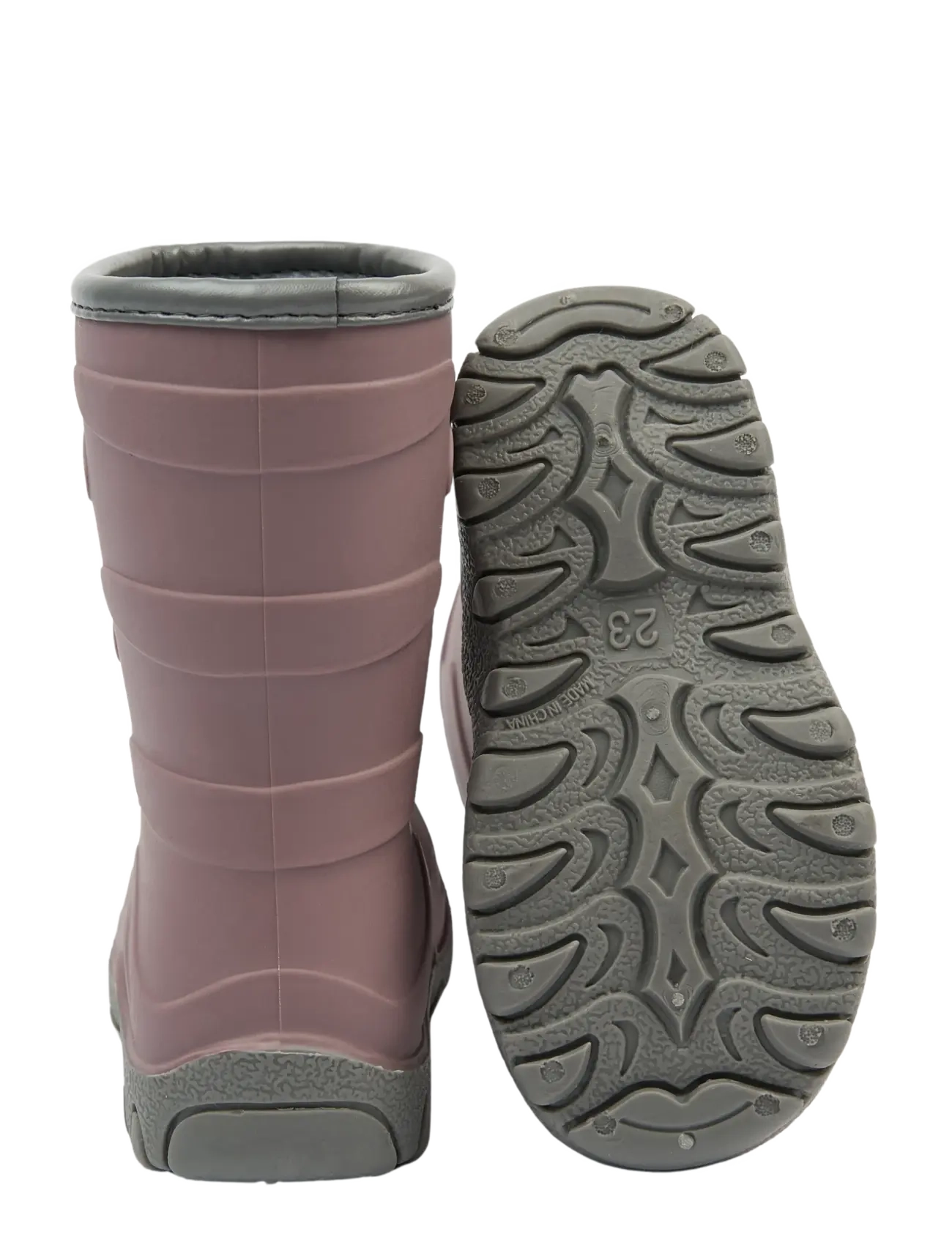 mikk-line - Thermal Boot - lined rubberboots - twilight mauve - 2