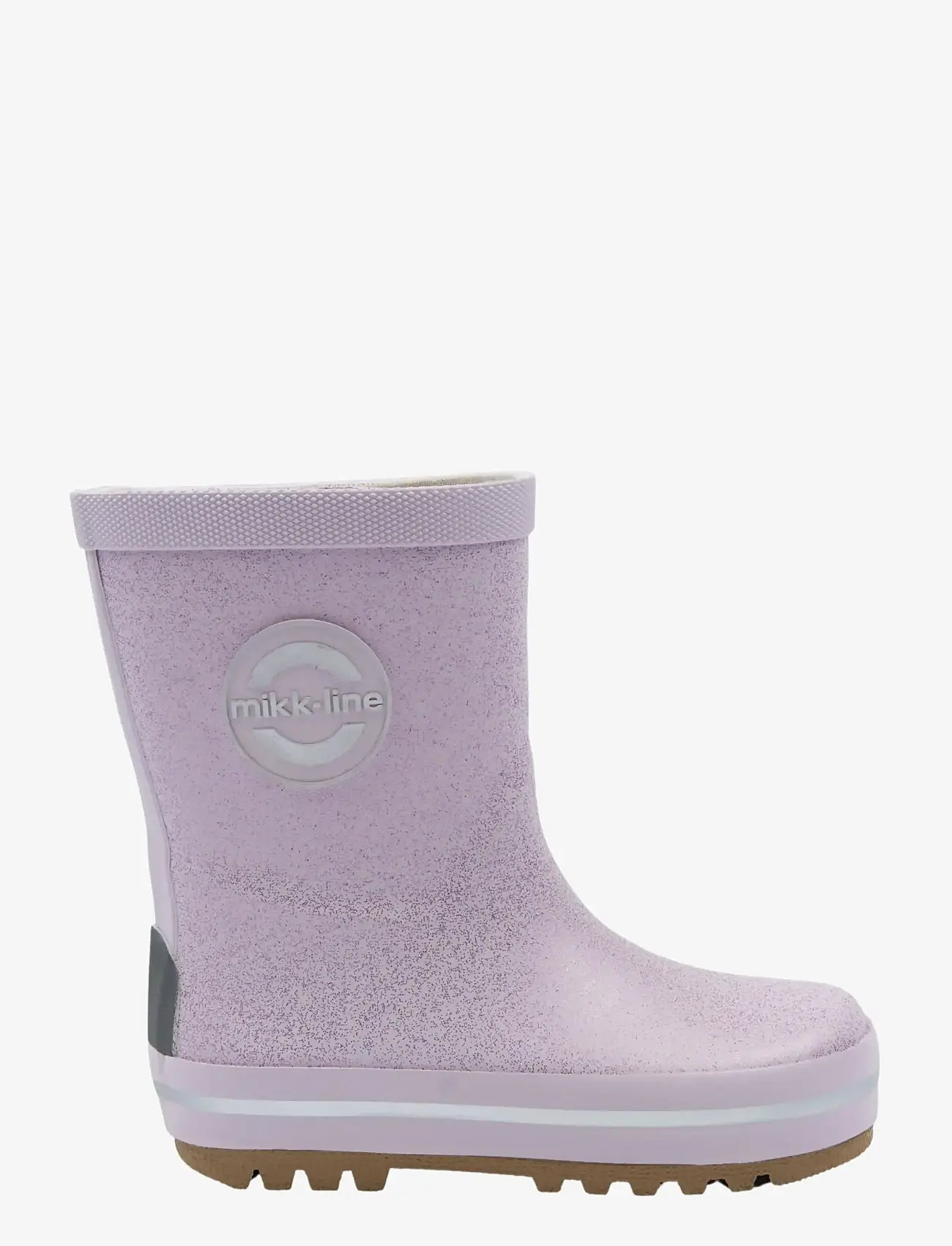 mikk-line - Wellies Glitter - gummistøvler uden for - thistle - 1