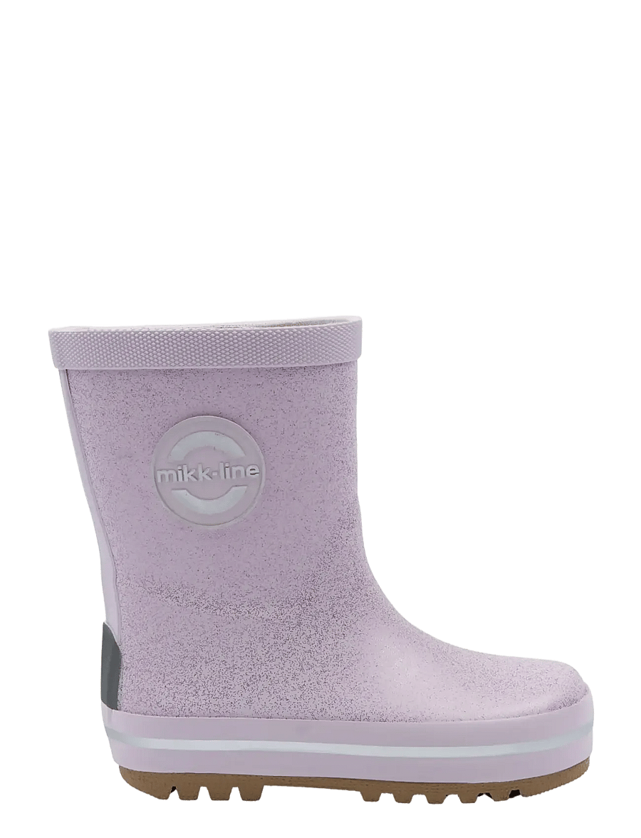 mikk-line - Wellies Glitter - ofodrade gummistövlar - thistle - 1
