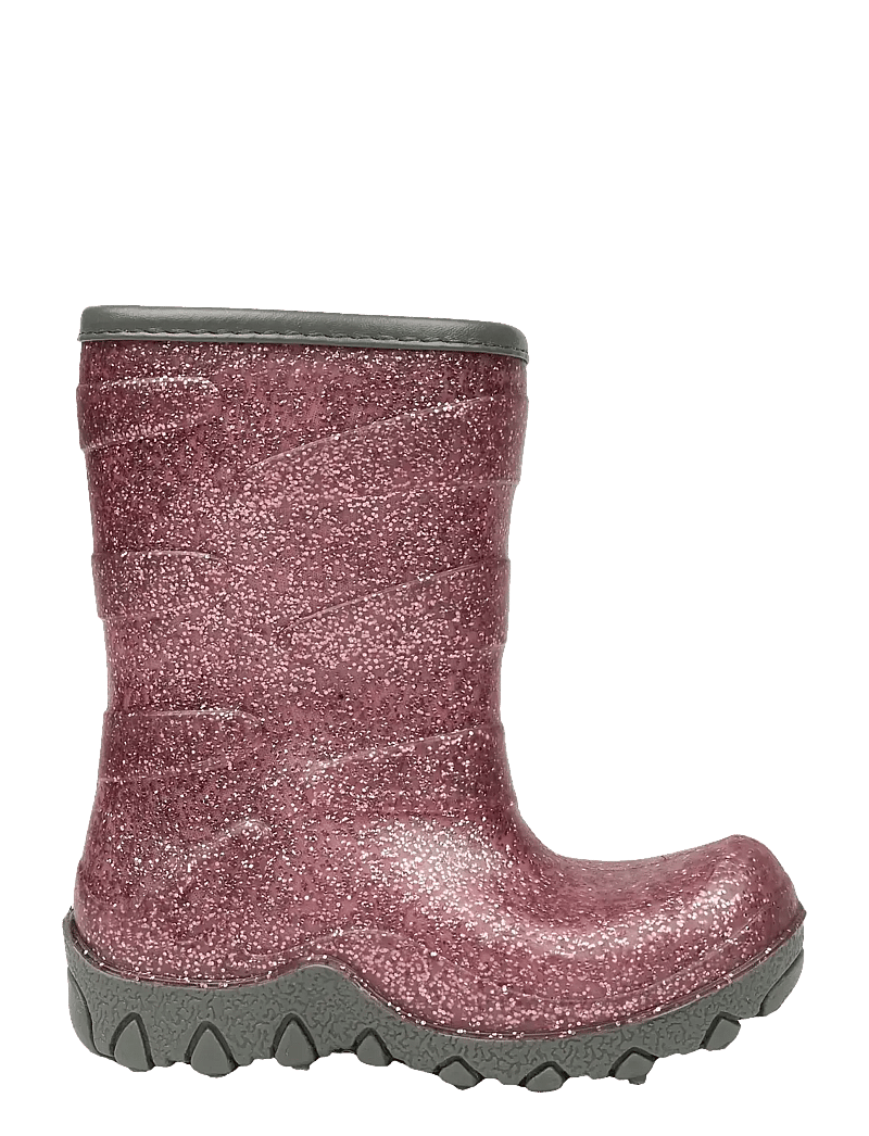 mikk-line - Thermal Boot - Glitter - gummistøvler med for - burlwood - 1