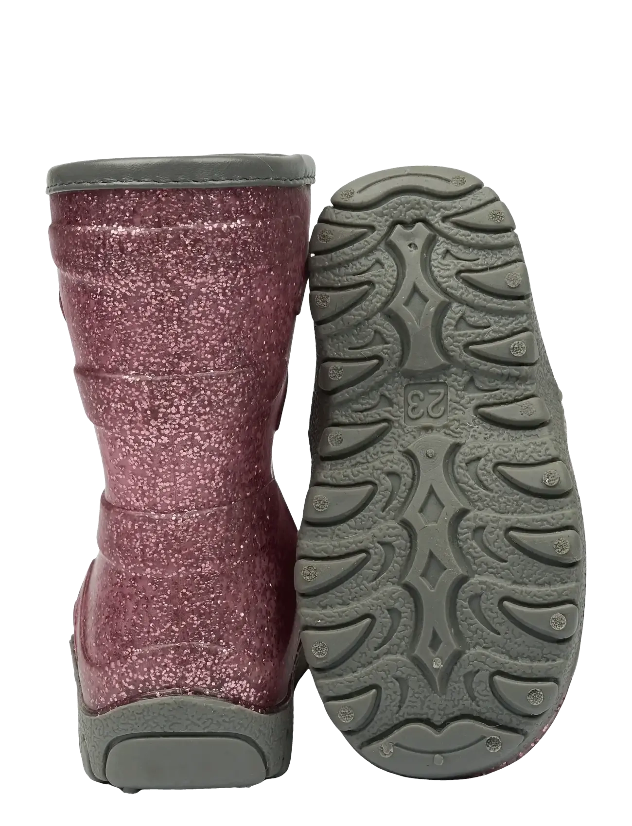 mikk-line - Thermal Boot - Glitter - gefütterte gummistiefel - burlwood - 2